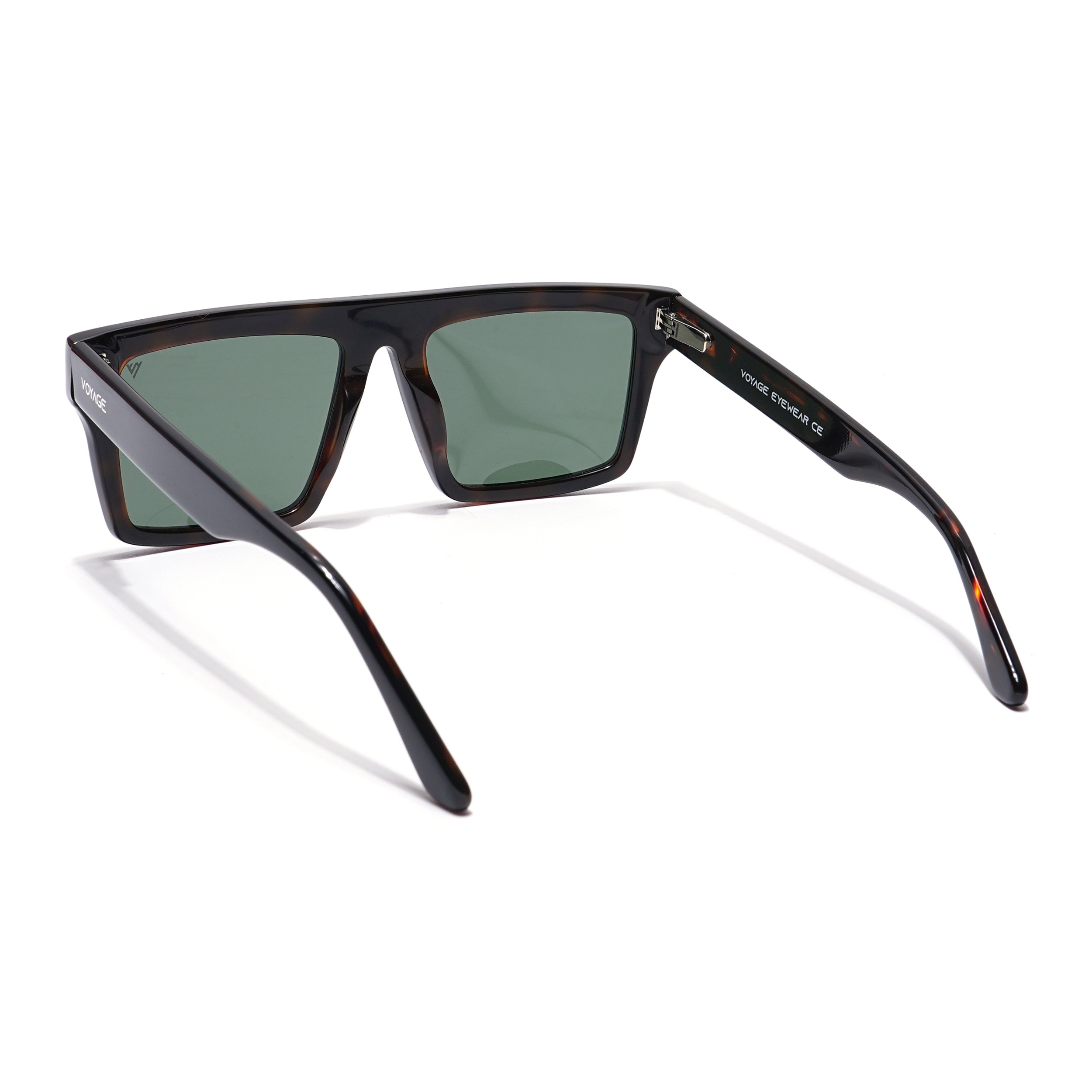 Voyage Select Square Sunglasses (Olive Lens | Black Frame - SLPMG5974)