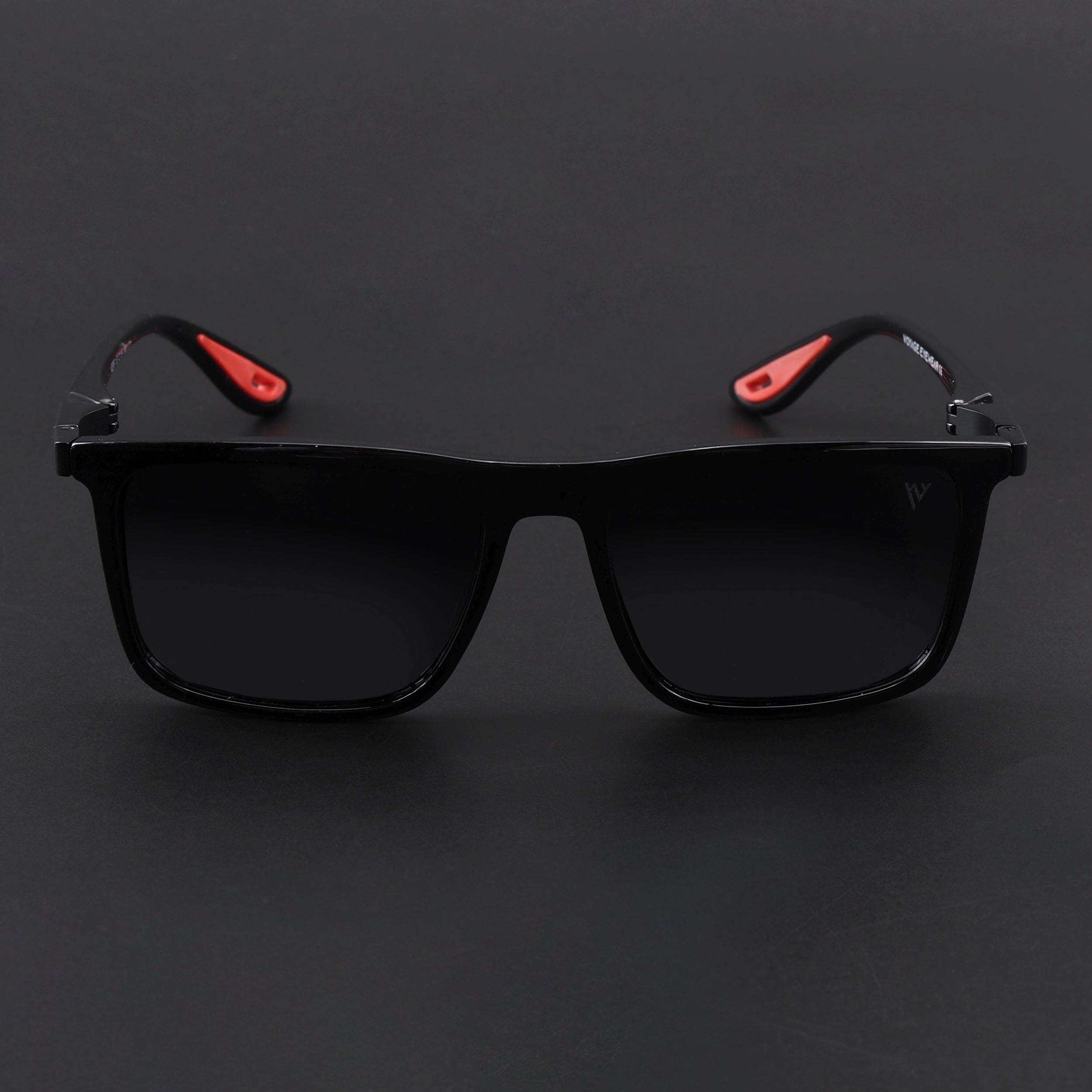 Beast 2.0 | Shine Black  Polarized Rectangle Sunglasses | PMG6646