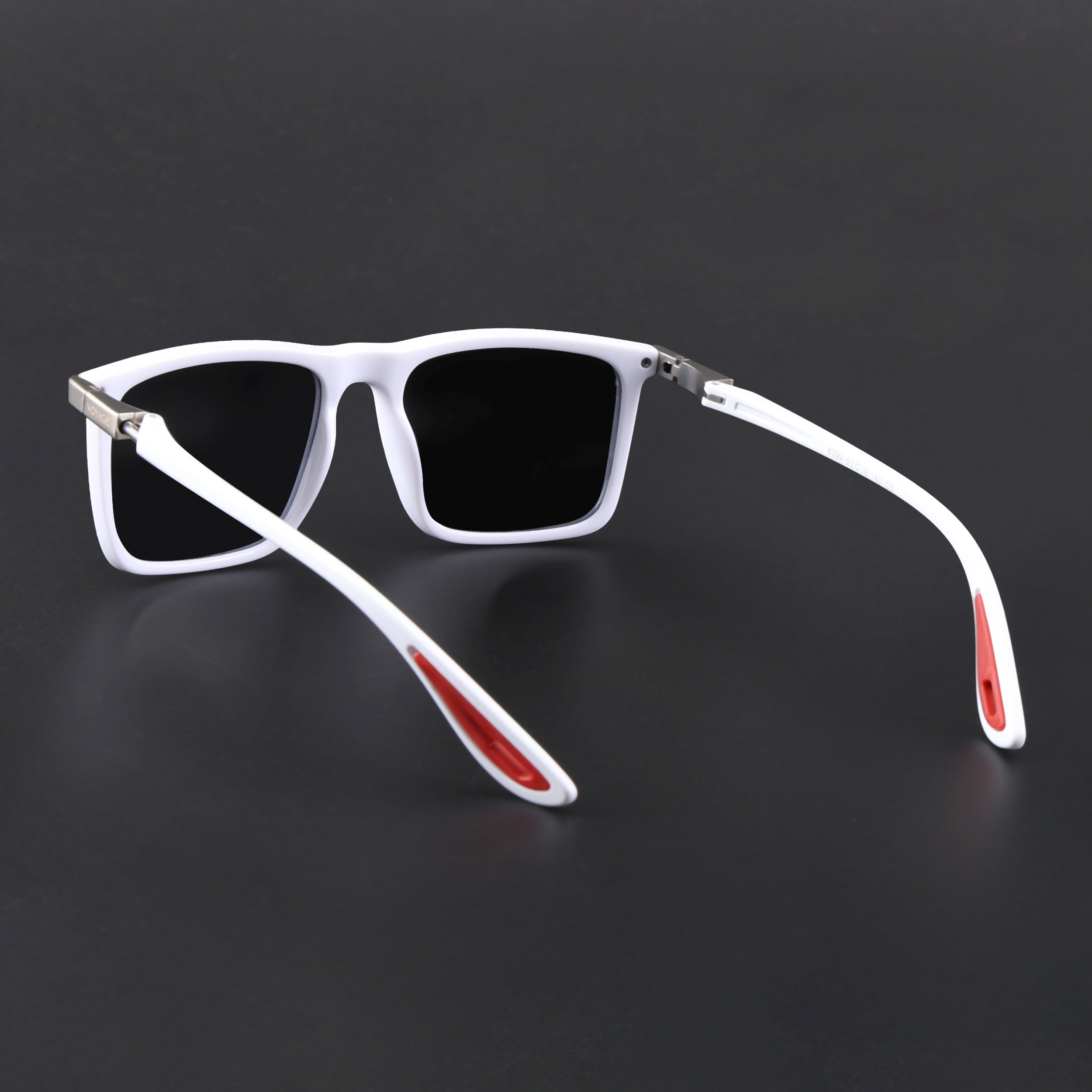 Beast 2.0 |White Polarized Rectangle Sunglasses | PMG6649