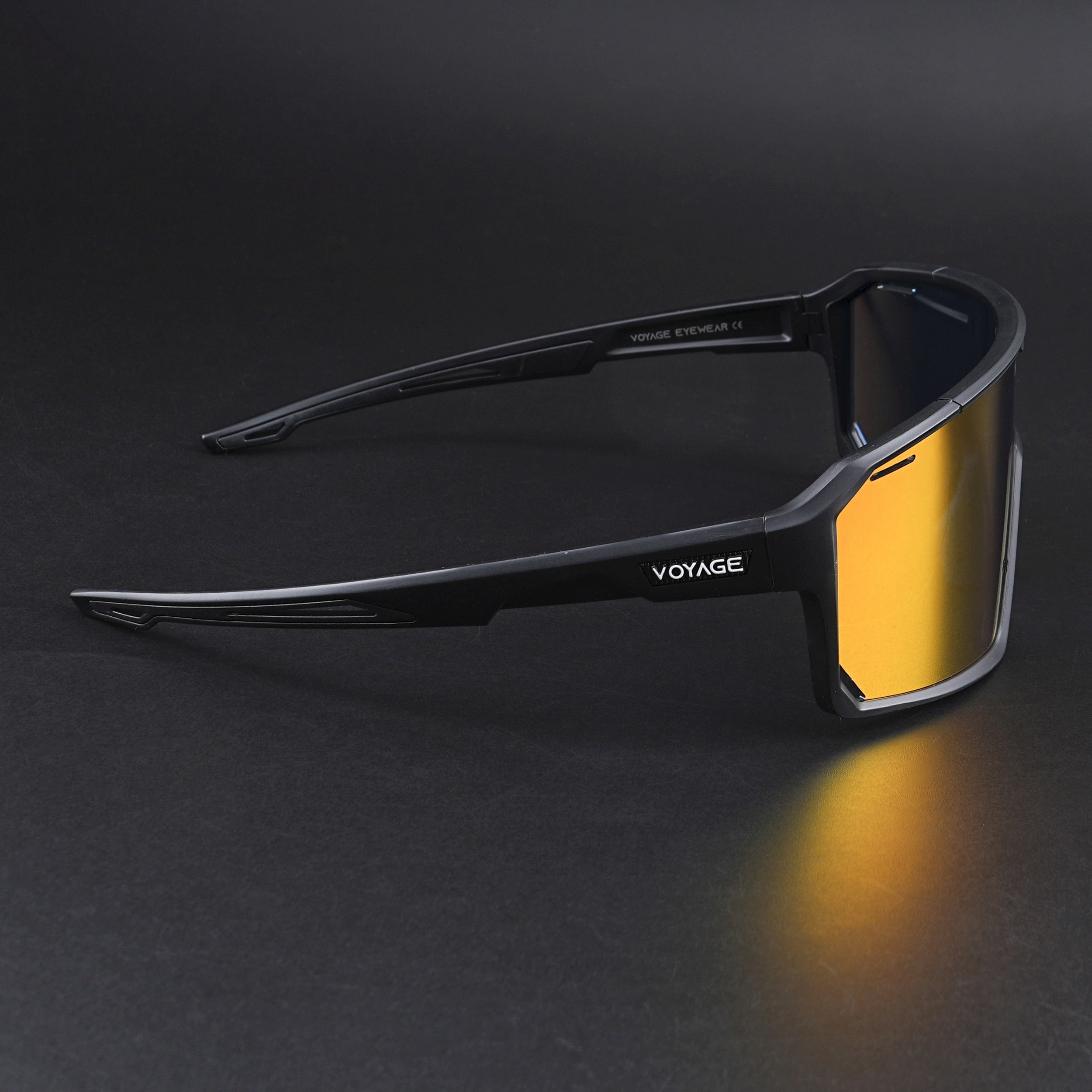 Voyage Select Drift Sunglasses (Multicolor Lens | Black Frame - SLMG6264)