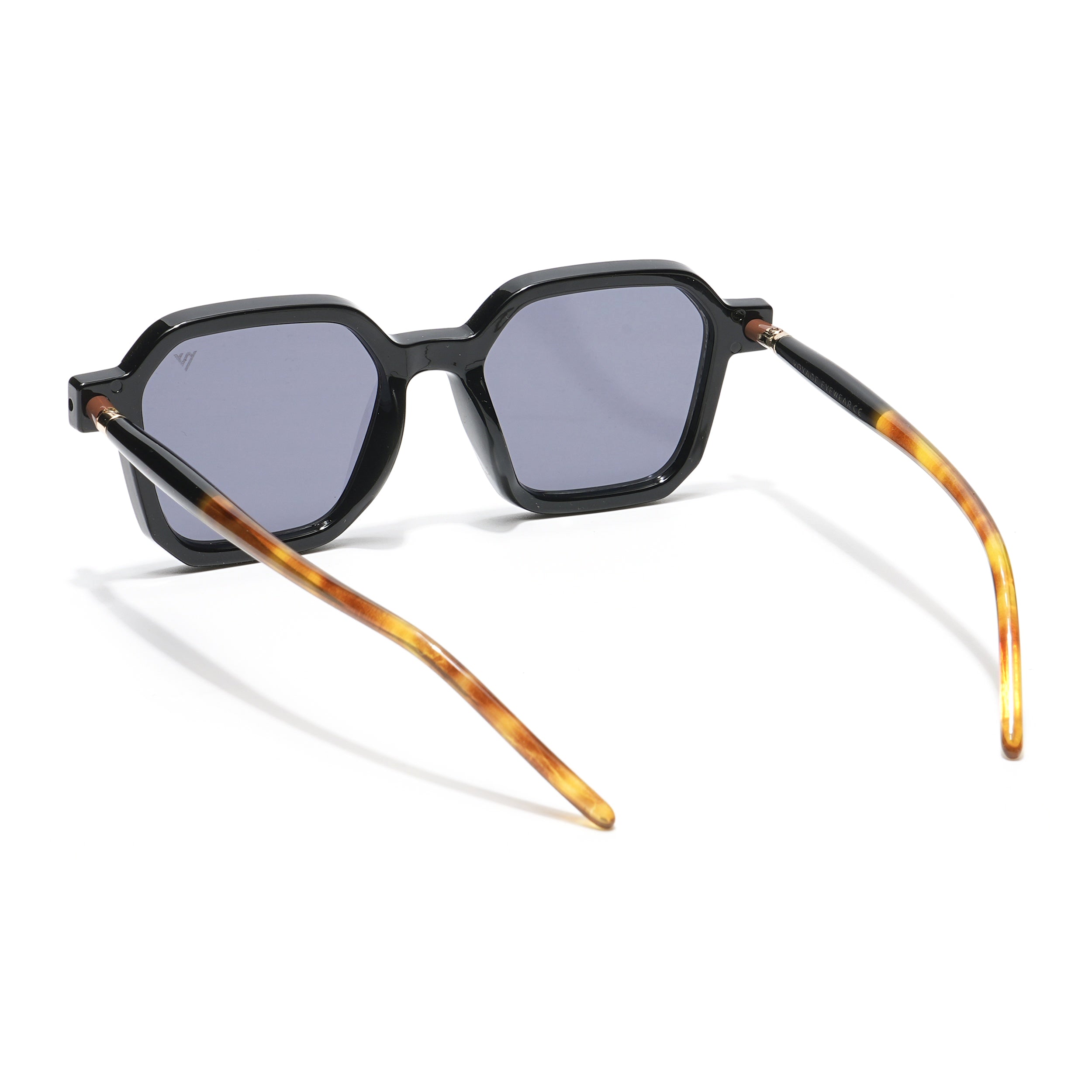 Square Sunglasses (Black Lens | Black Frame - MG5176)