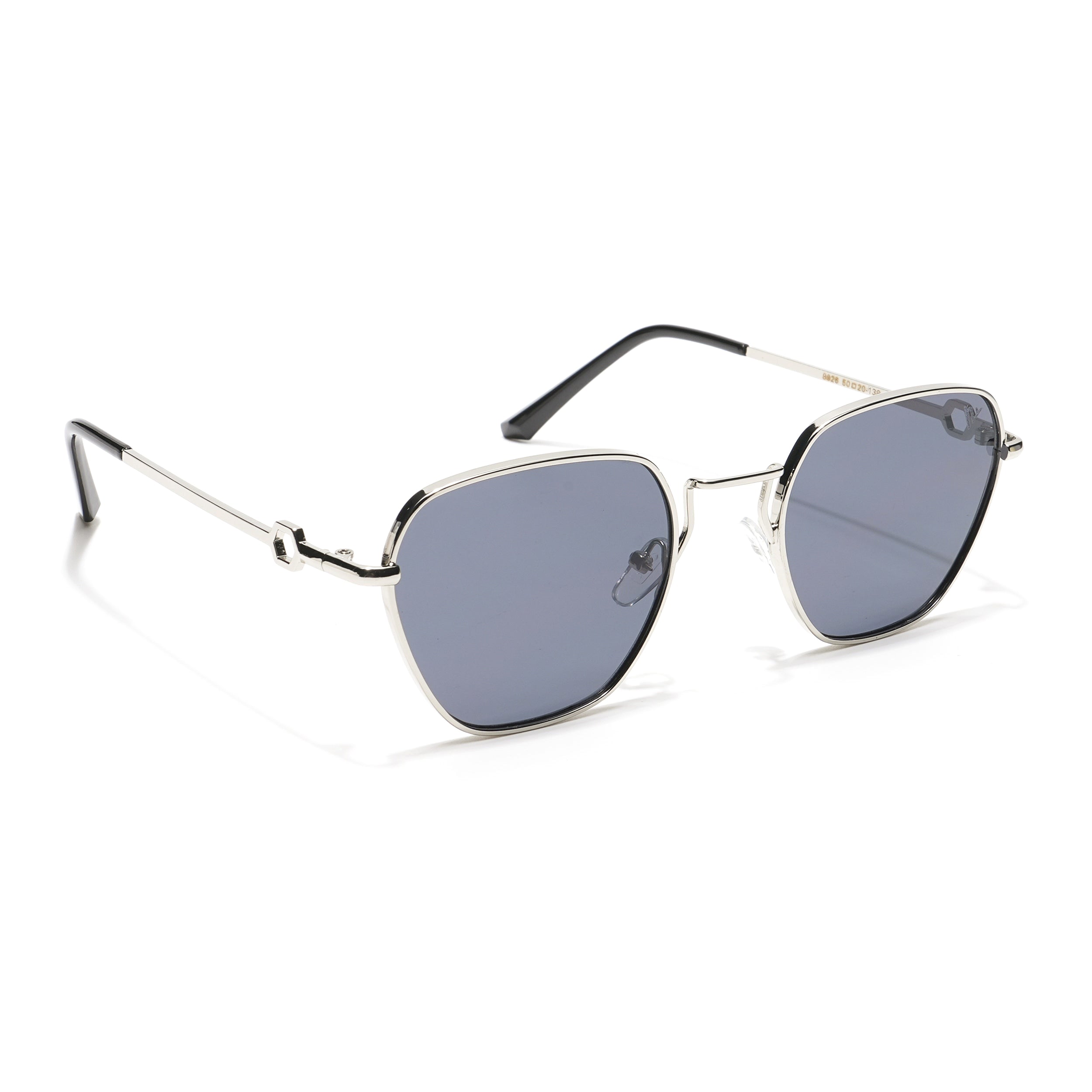 Spectre | Silver-Black Retro Square Sunglasses MG2778