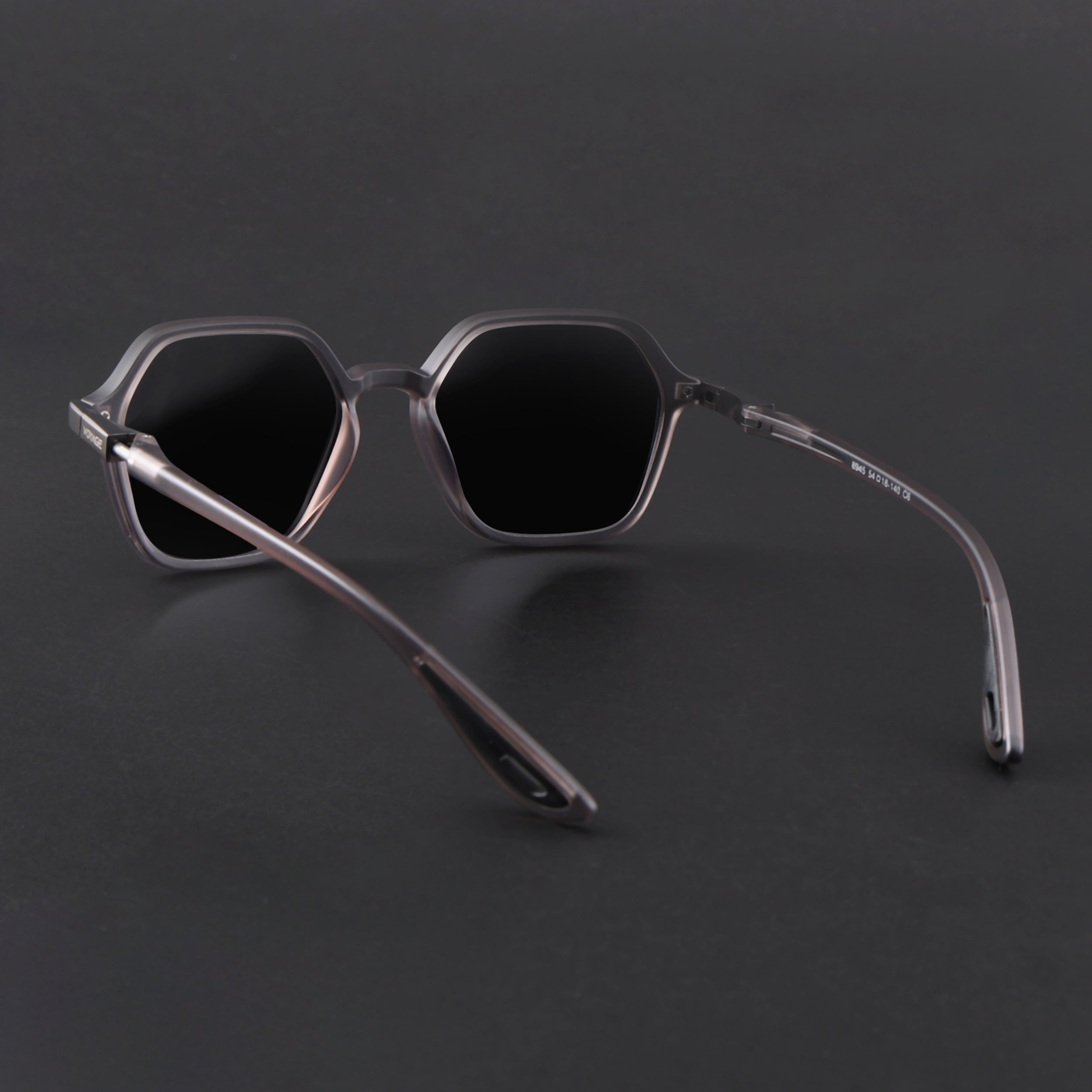 EdgeX | Grey Polarized Hexagon Sunglasses | PMG6641