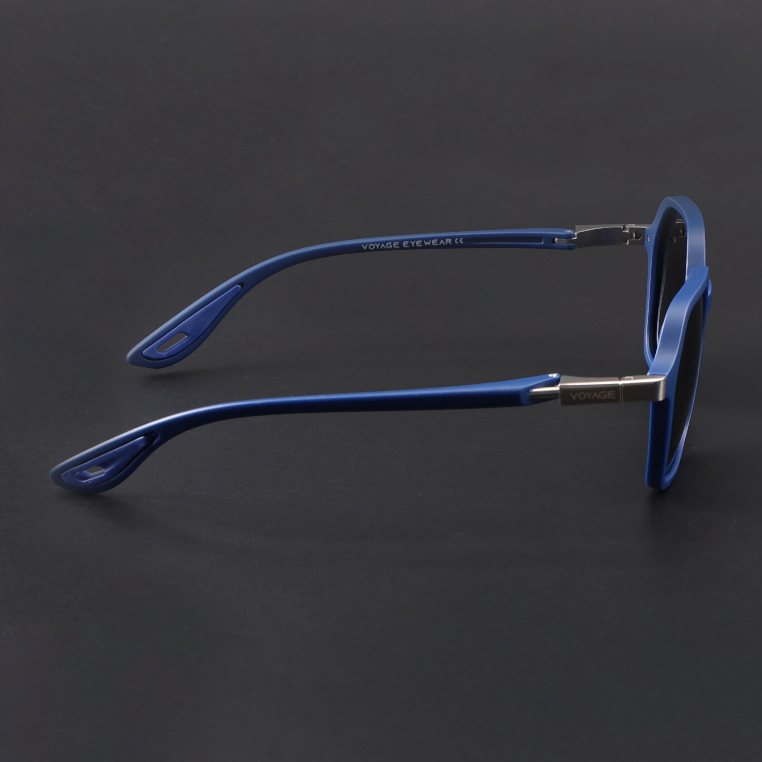 EdgeX | Blue Polarized Hexagon Sunglasses | PMG6643