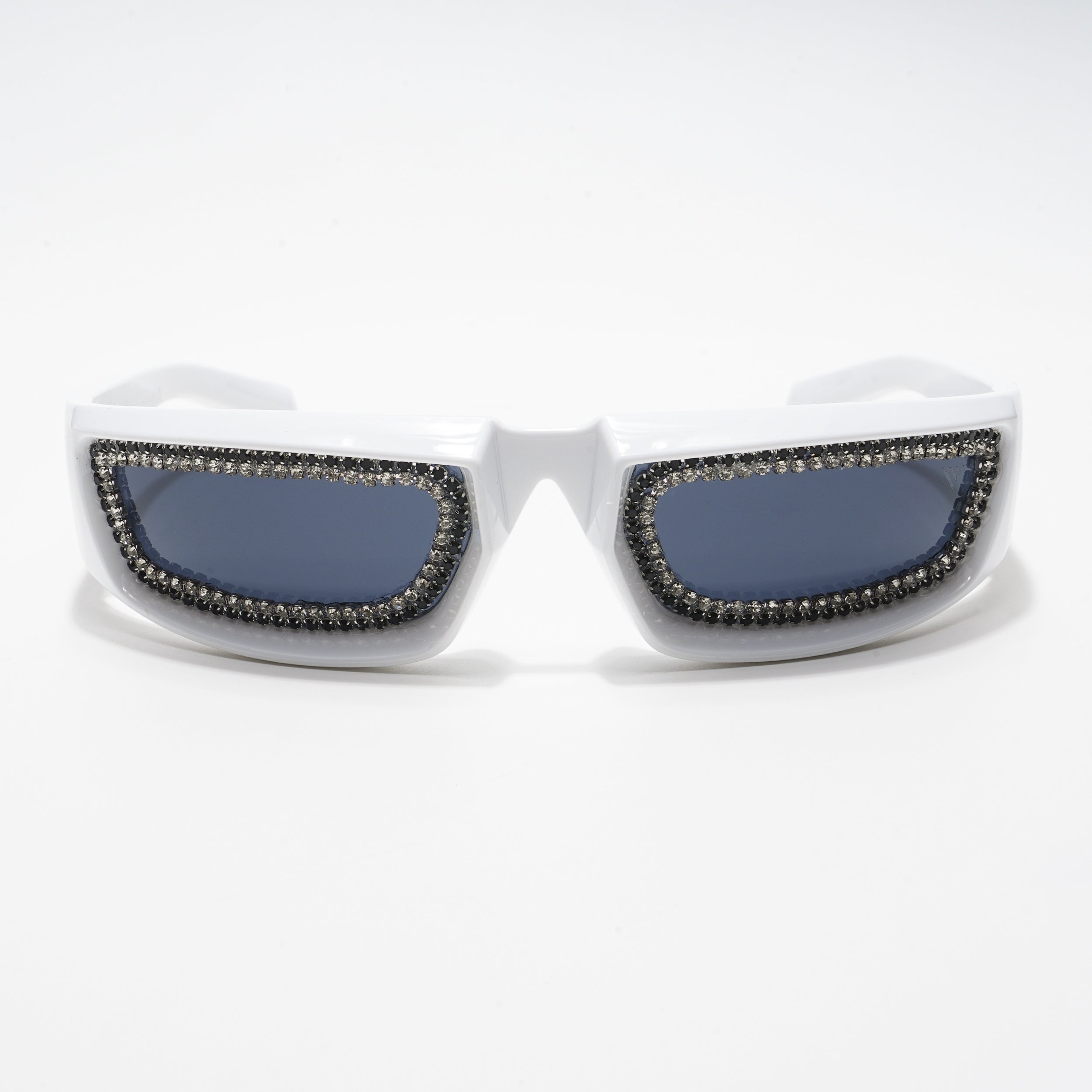 Voyage Black Wrap-Around Sunglasses for Men & Women - MG4353