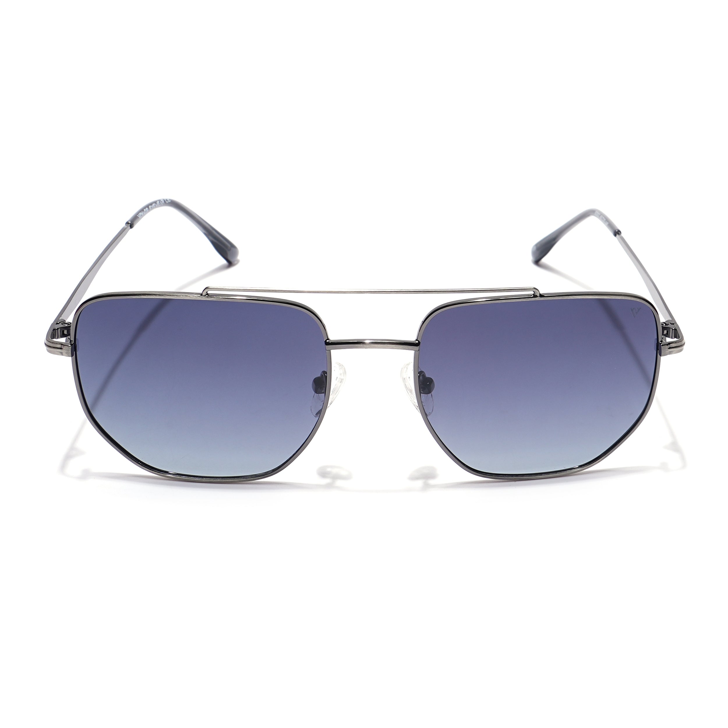 Voyage Select Square Sunglasses (Grey Lens | Silver Frame - SLPMG5951)