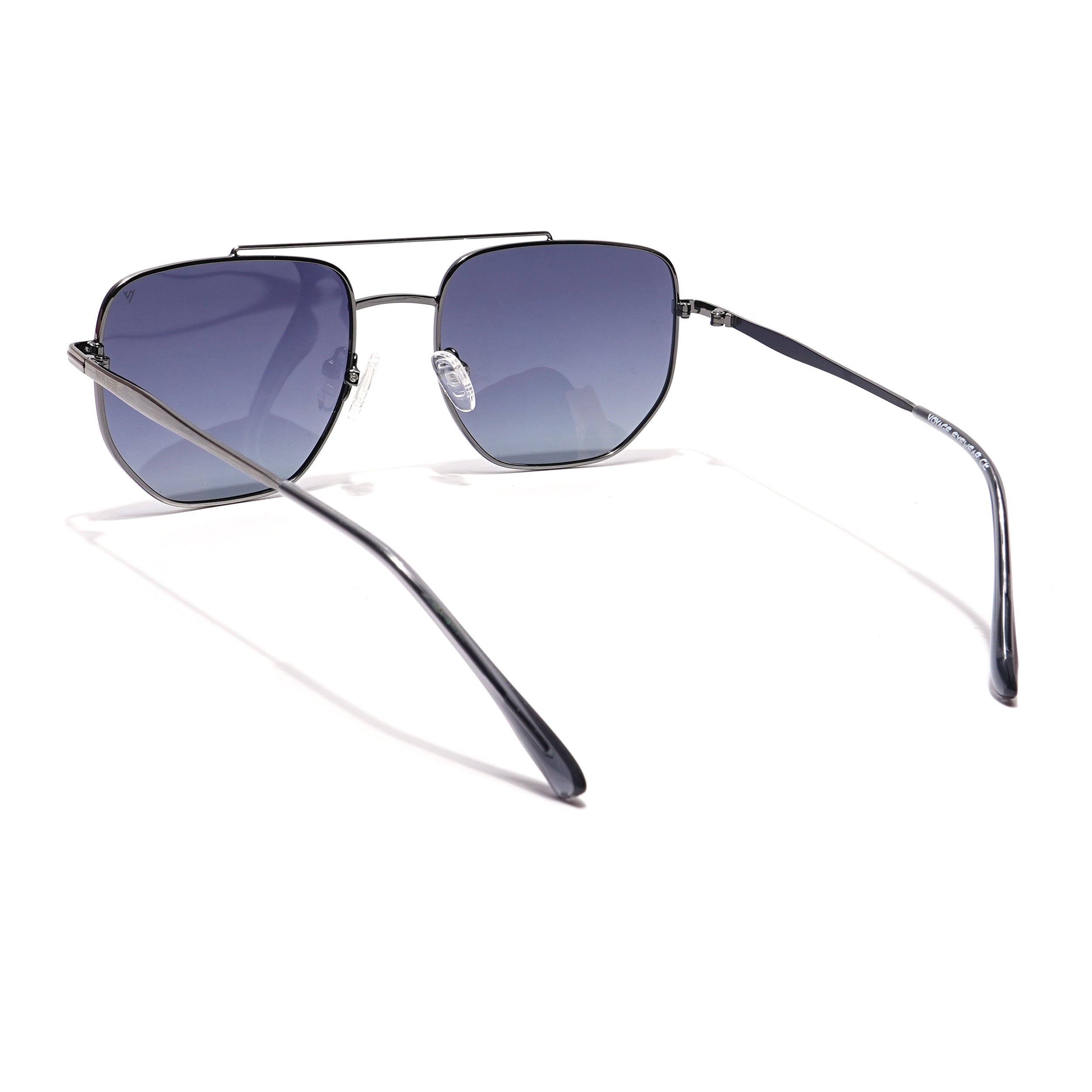 Voyage Select Square Sunglasses (Grey Lens | Silver Frame - SLPMG5951)