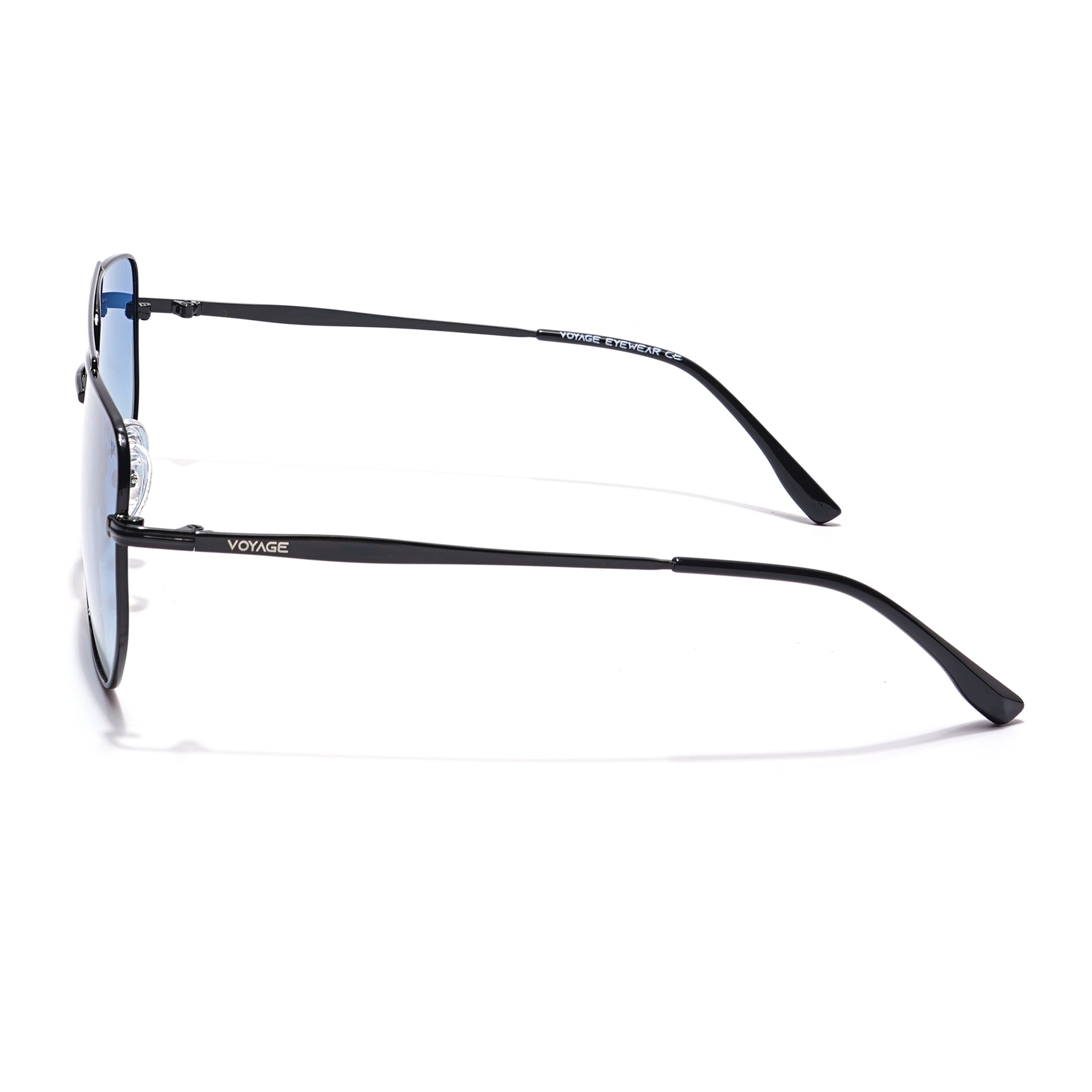 Voyage Select Square Sunglasses (Blue Lens | Black Frame - SLPMG5952)