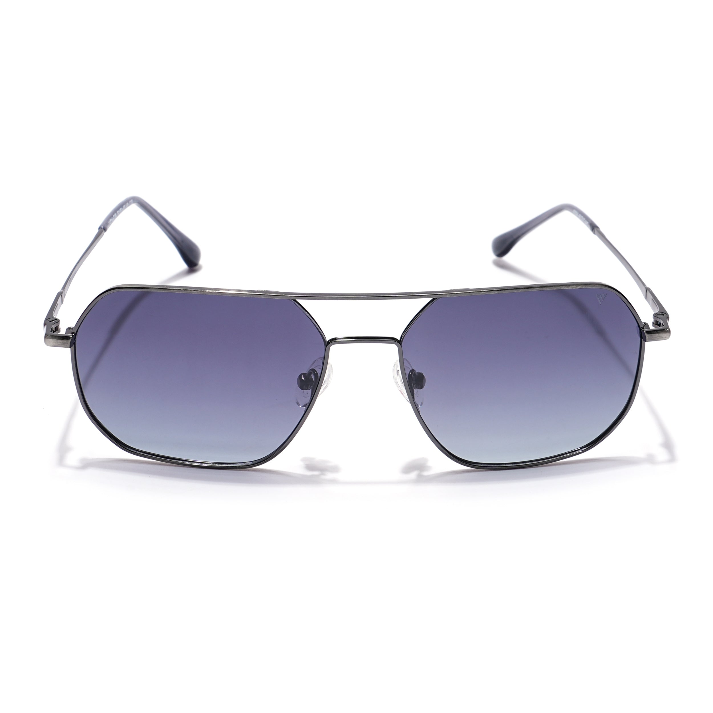 Voyage Select Square Sunglasses (Grey Lens | Silver Frame - SLPMG5961)