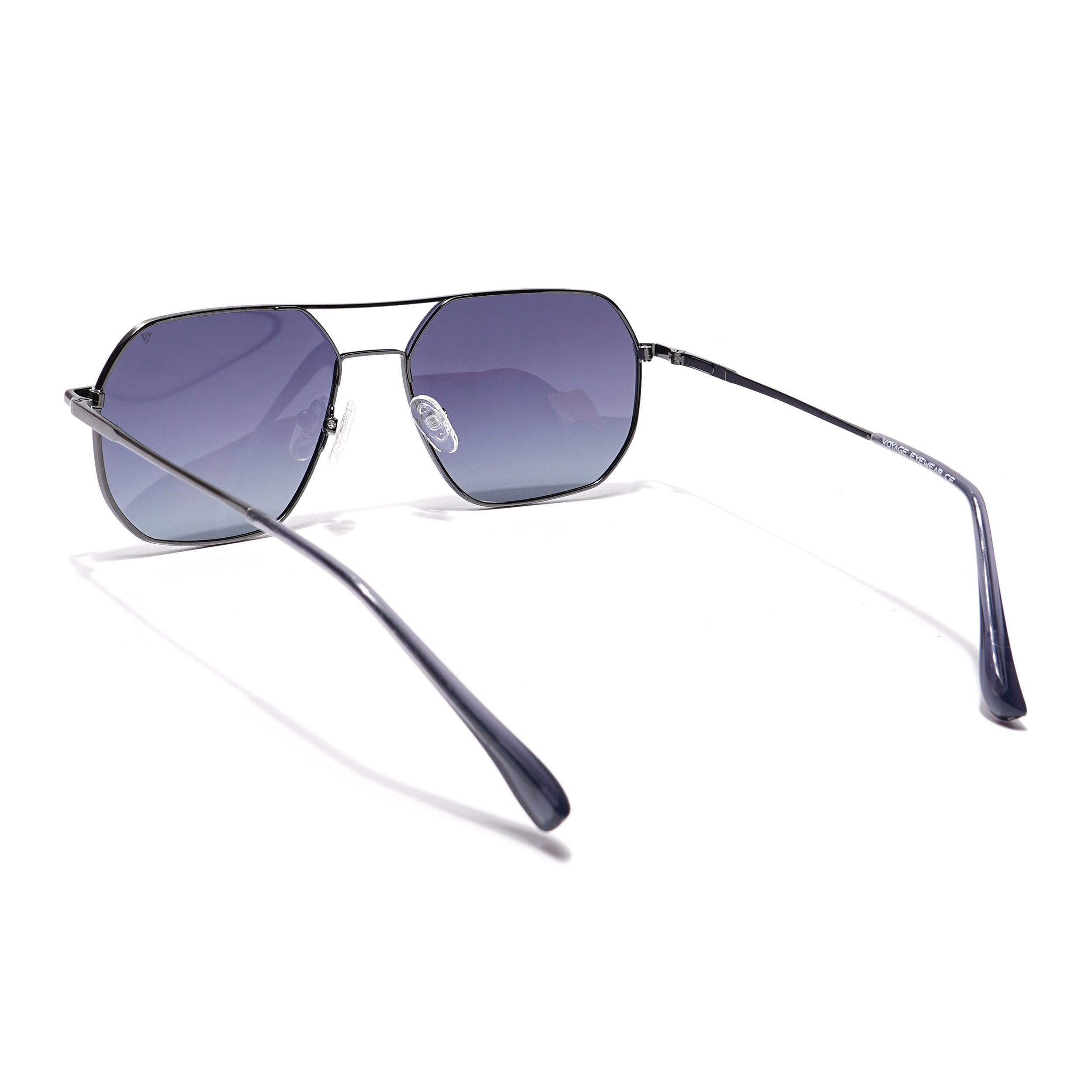 Voyage Select Square Sunglasses (Grey Lens | Silver Frame - SLPMG5961)