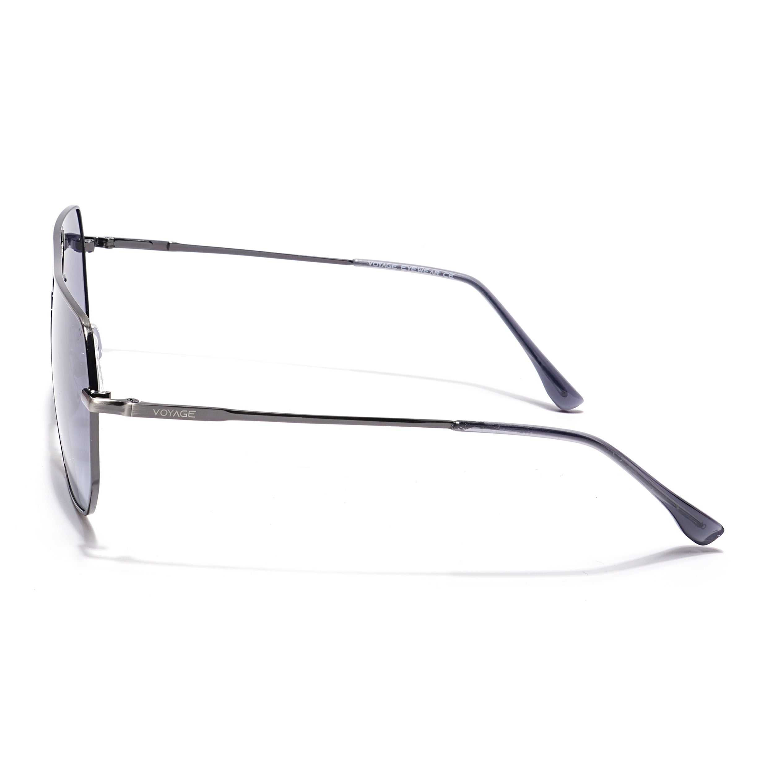 Voyage Select Square Sunglasses (Grey Lens | Silver Frame - SLPMG5961)