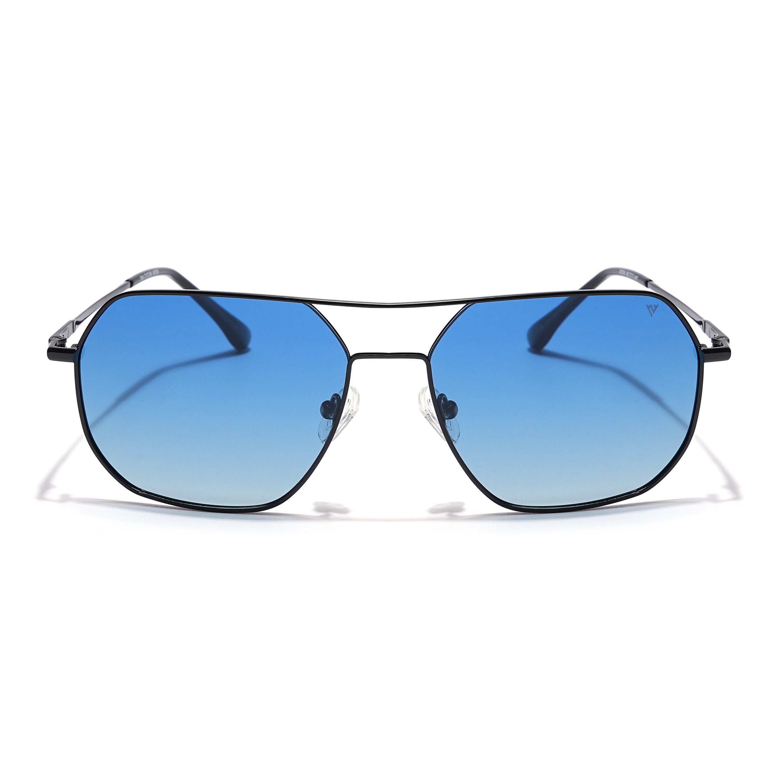 Voyage Select Square Sunglasses (Blue Lens | Black Frame - SLPMG5962)