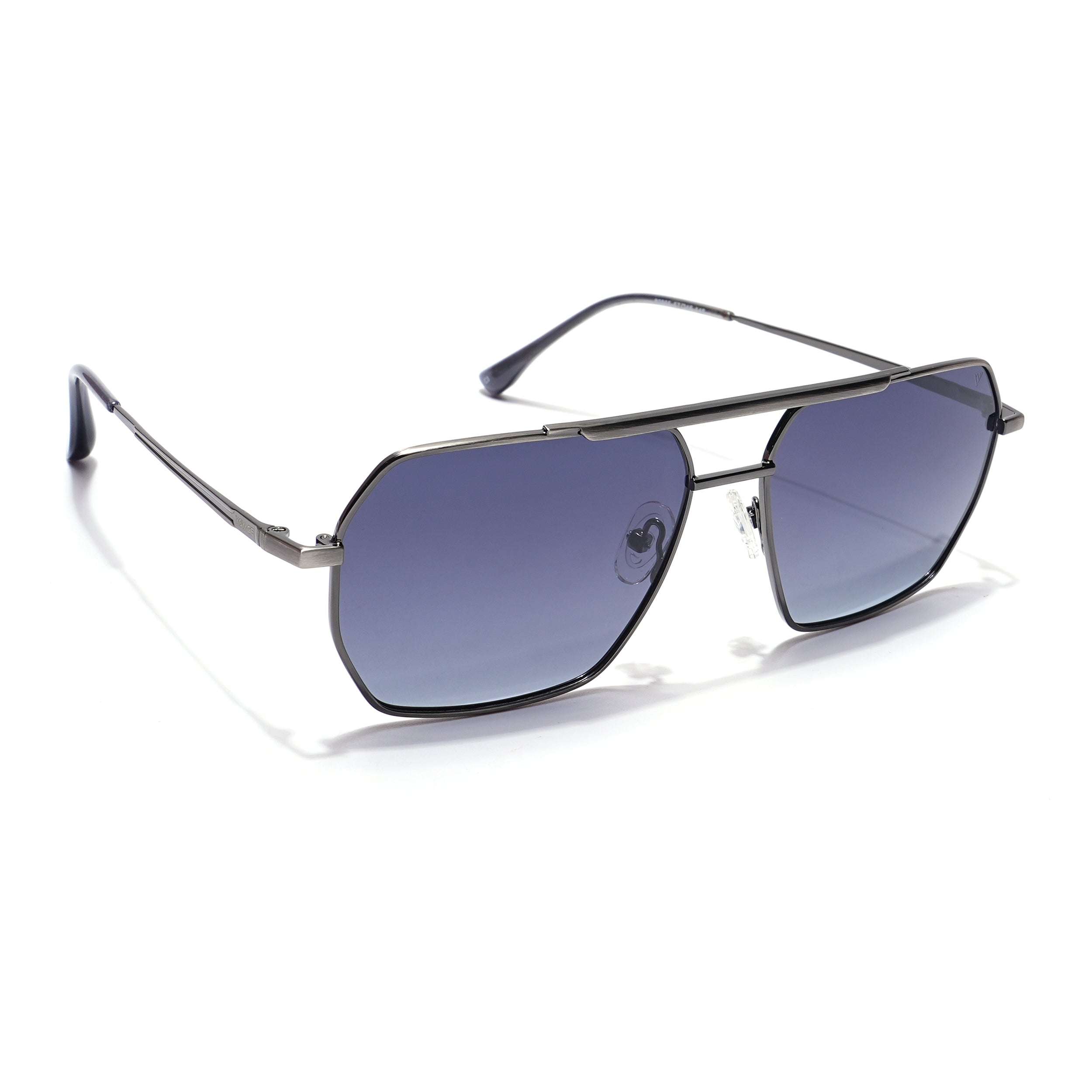 Voyage Select Square Sunglasses (Grey Lens | Silver Frame - SLPMG5956)