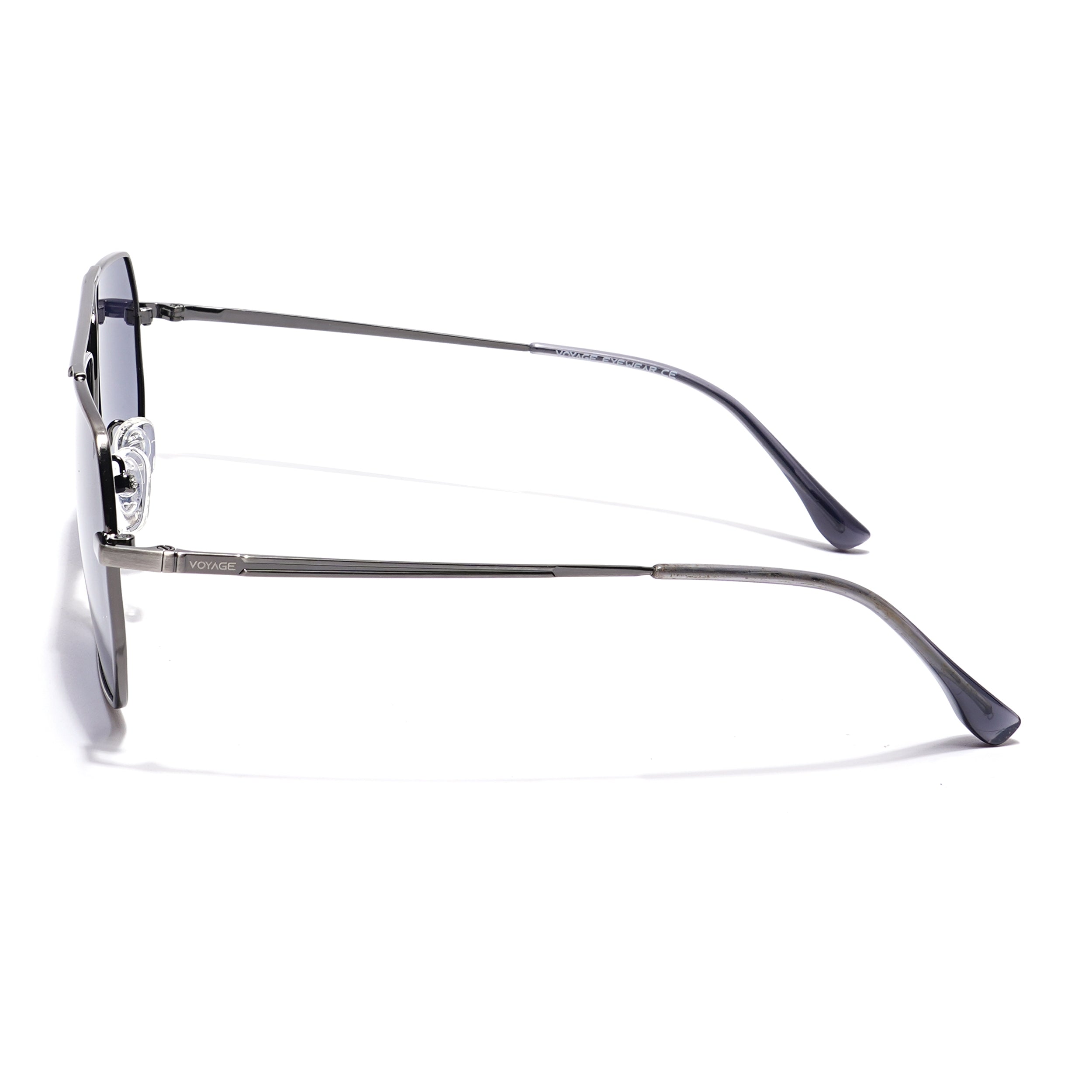 Voyage Select Square Sunglasses (Grey Lens | Silver Frame - SLPMG5956)