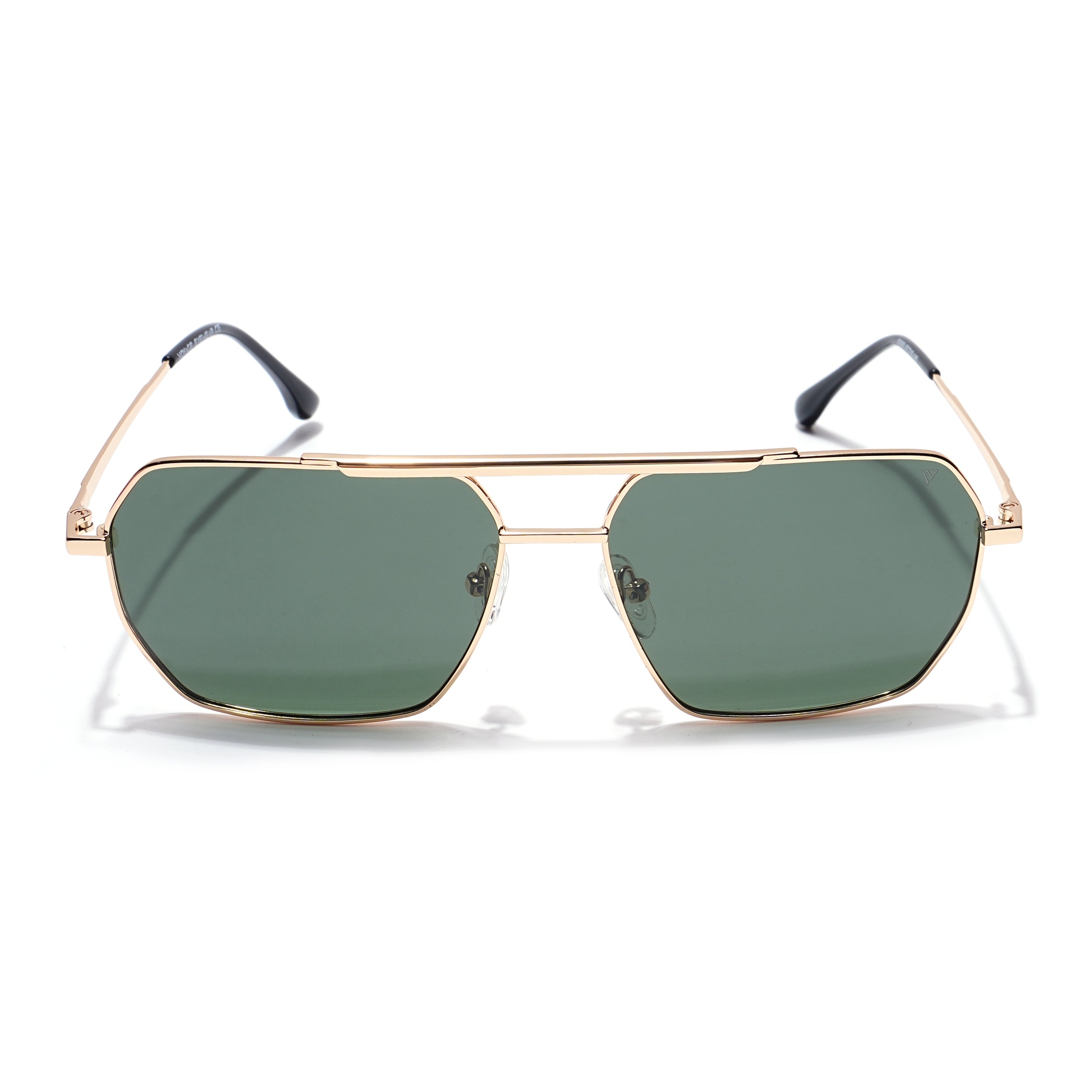 Voyage Select Square Sunglasses (Olive Lens | Golden Frame - SLPMG5958)