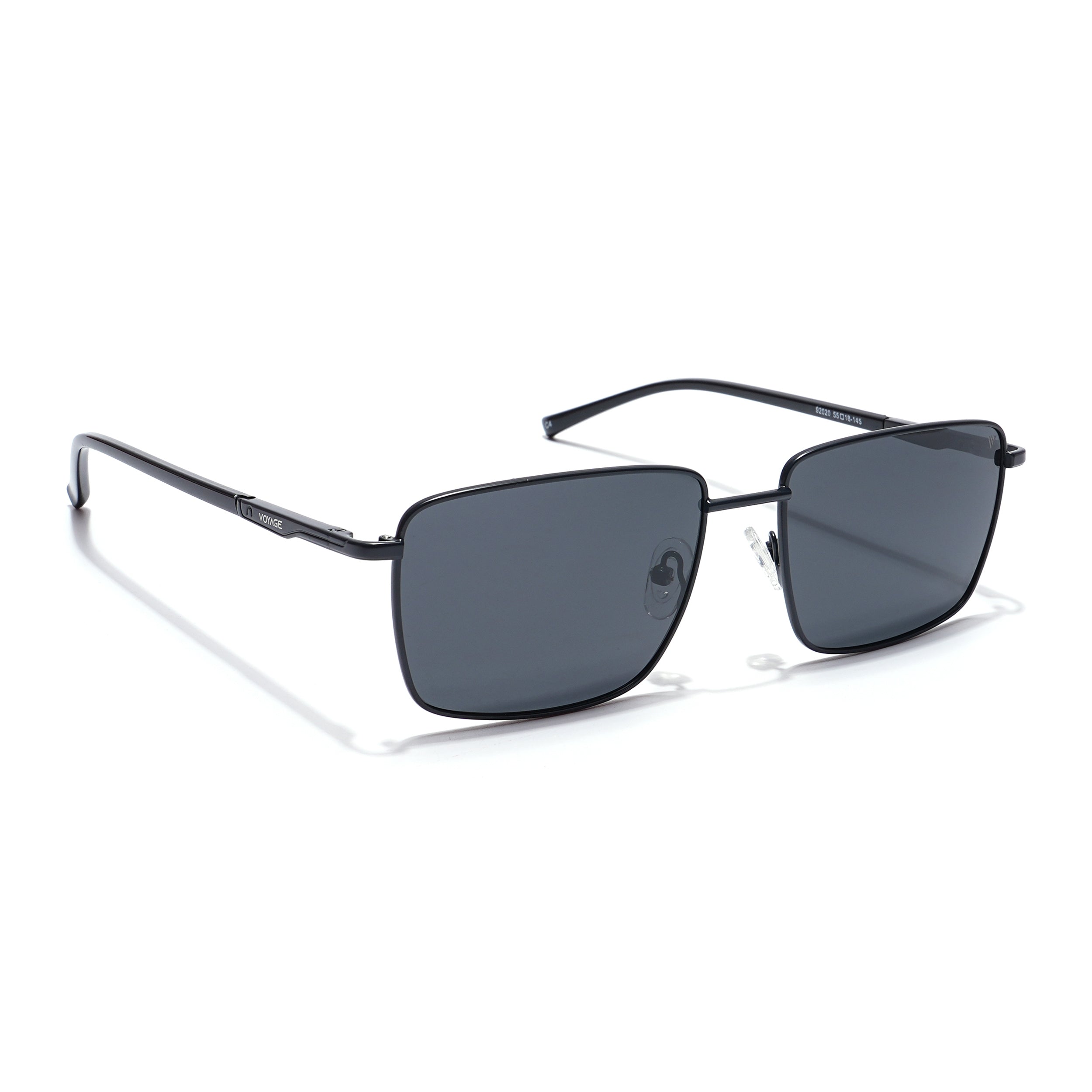 Voyage Select Square Sunglasses (Black Lens | Black Frame - SLPMG5940)