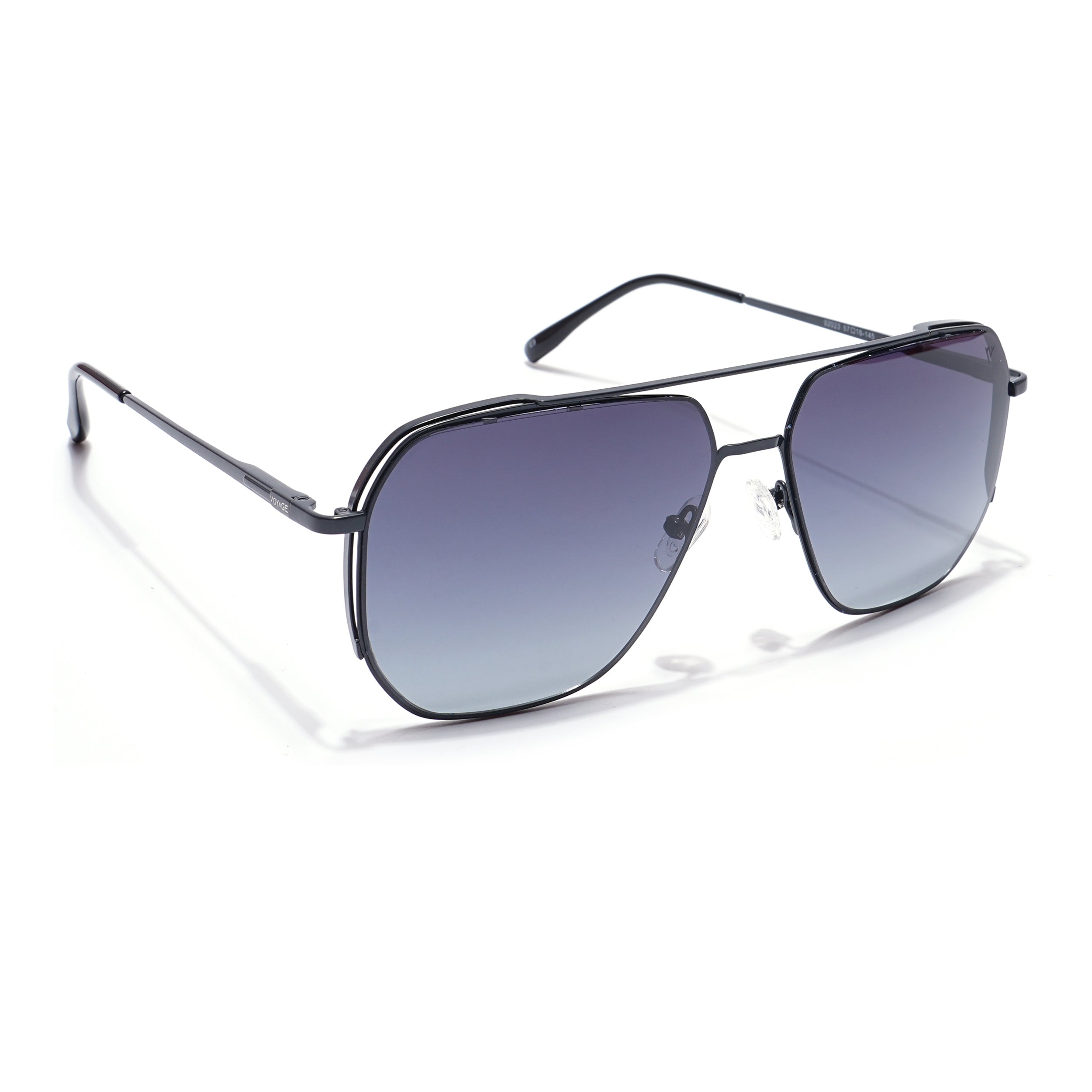 Voyage Select Square Sunglasses (Grey Lens | Black Frame - SLPMG5943)