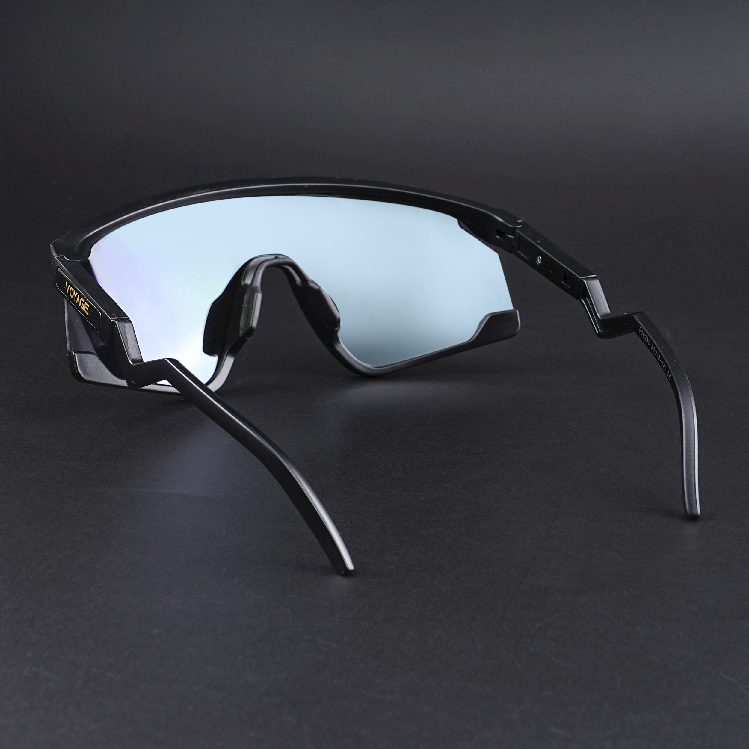 Drift Z | Black Polarised Sunglasses (Multicolor Lens - PMG6267)