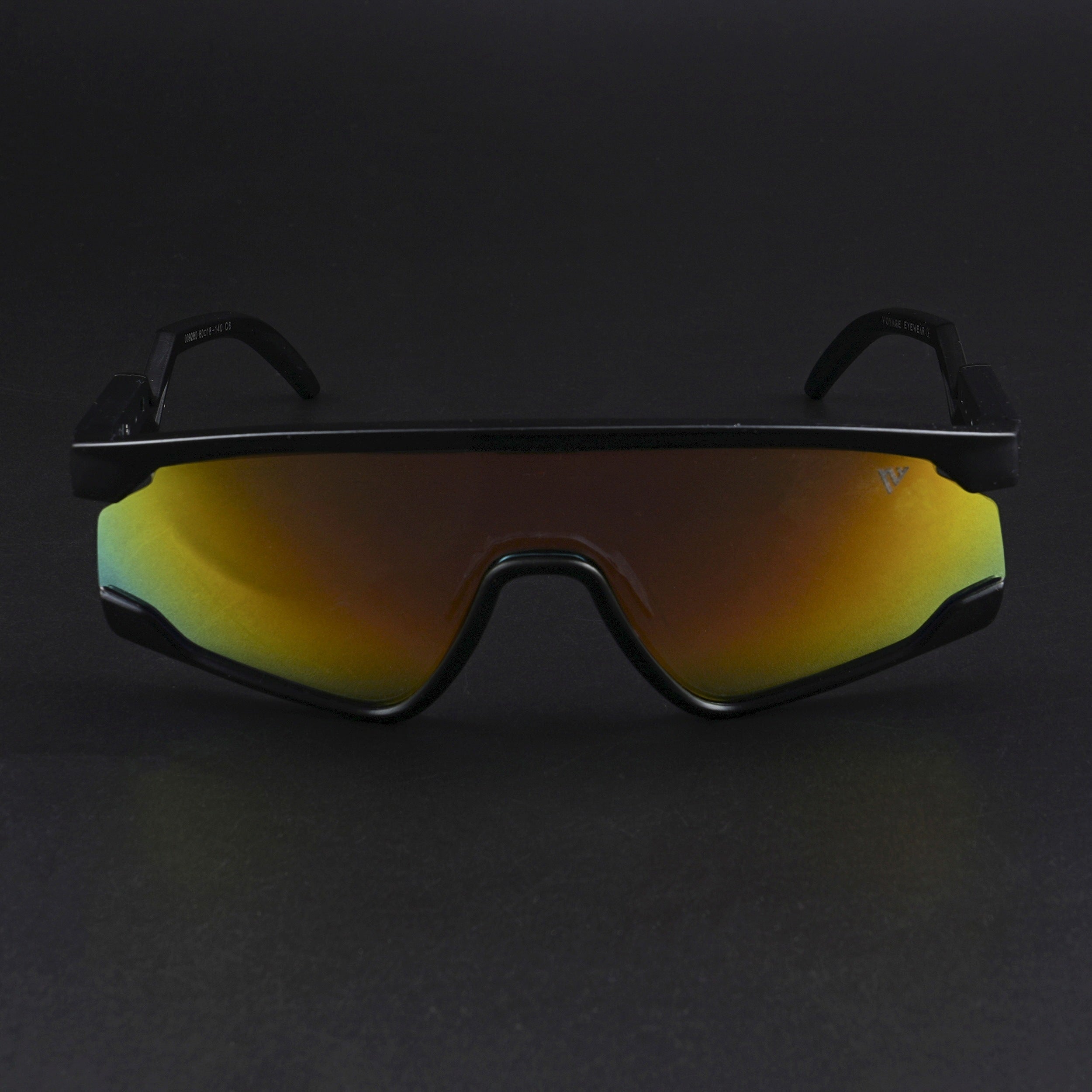 Drift Z | Black Polarised Sunglasses (Multicolor Lens - PMG6268)