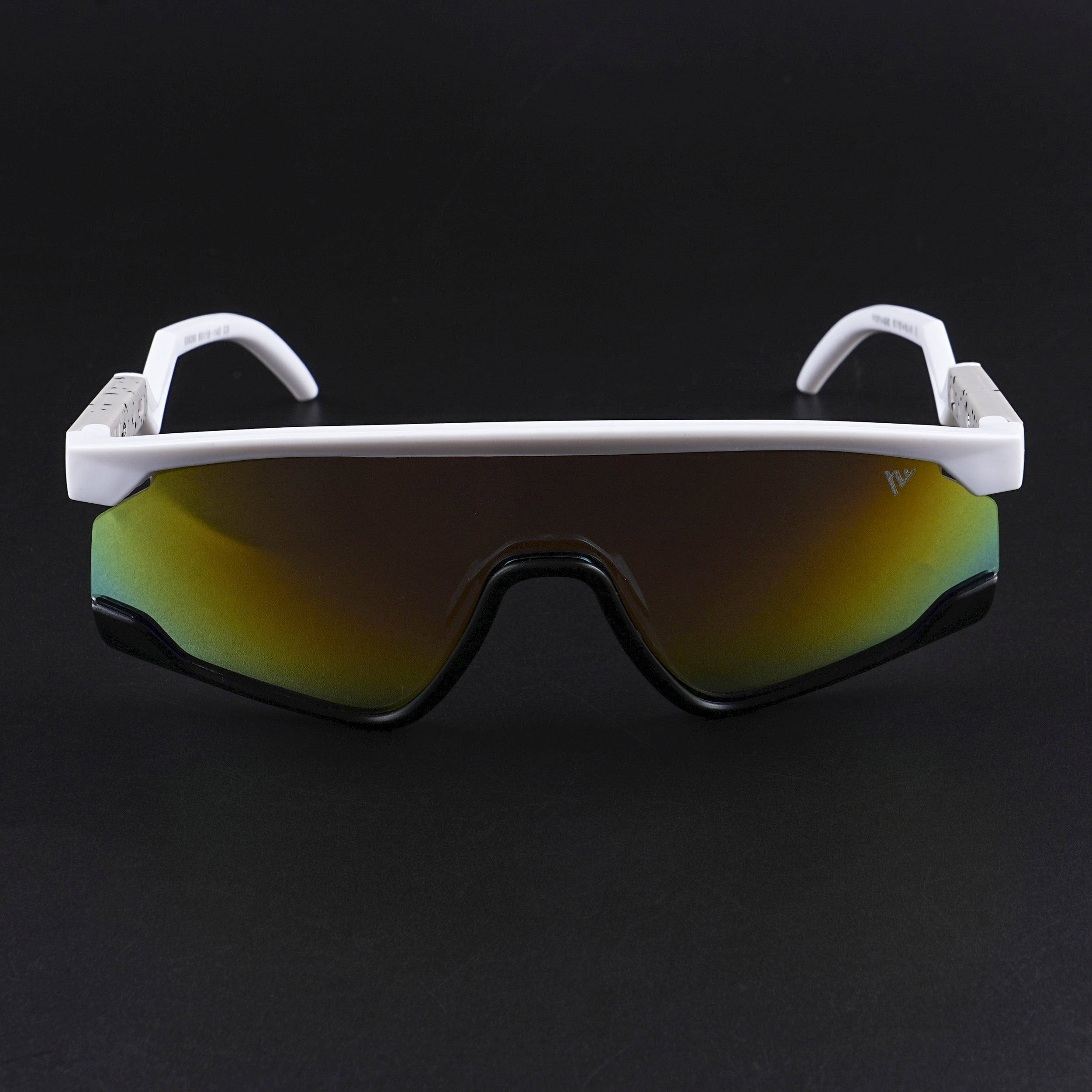 Drift Z | White Polarised Sunglasses (Multicolor Lens - PMG6270)