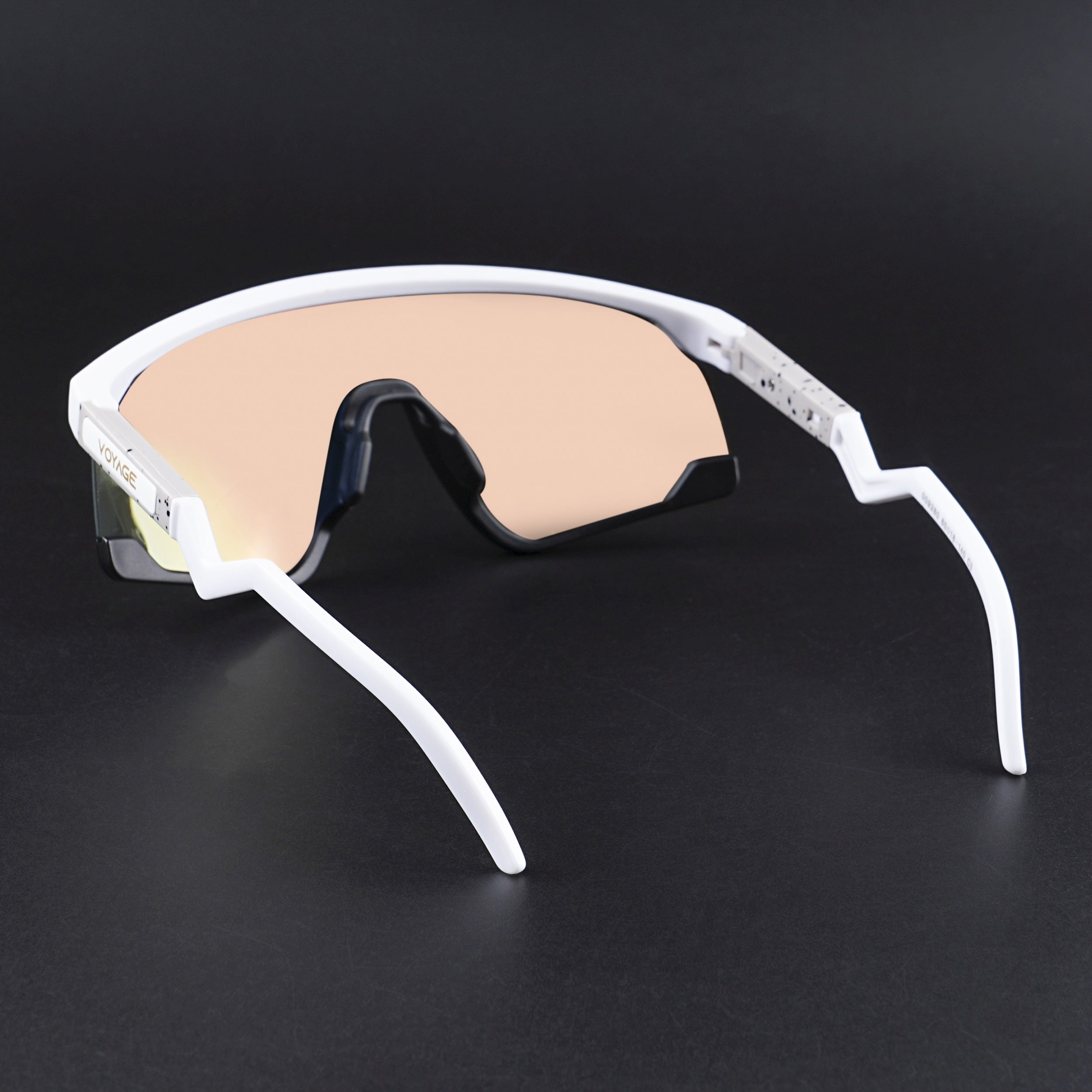 Drift Z | White Polarised Sunglasses (Multicolor Lens - PMG6270)