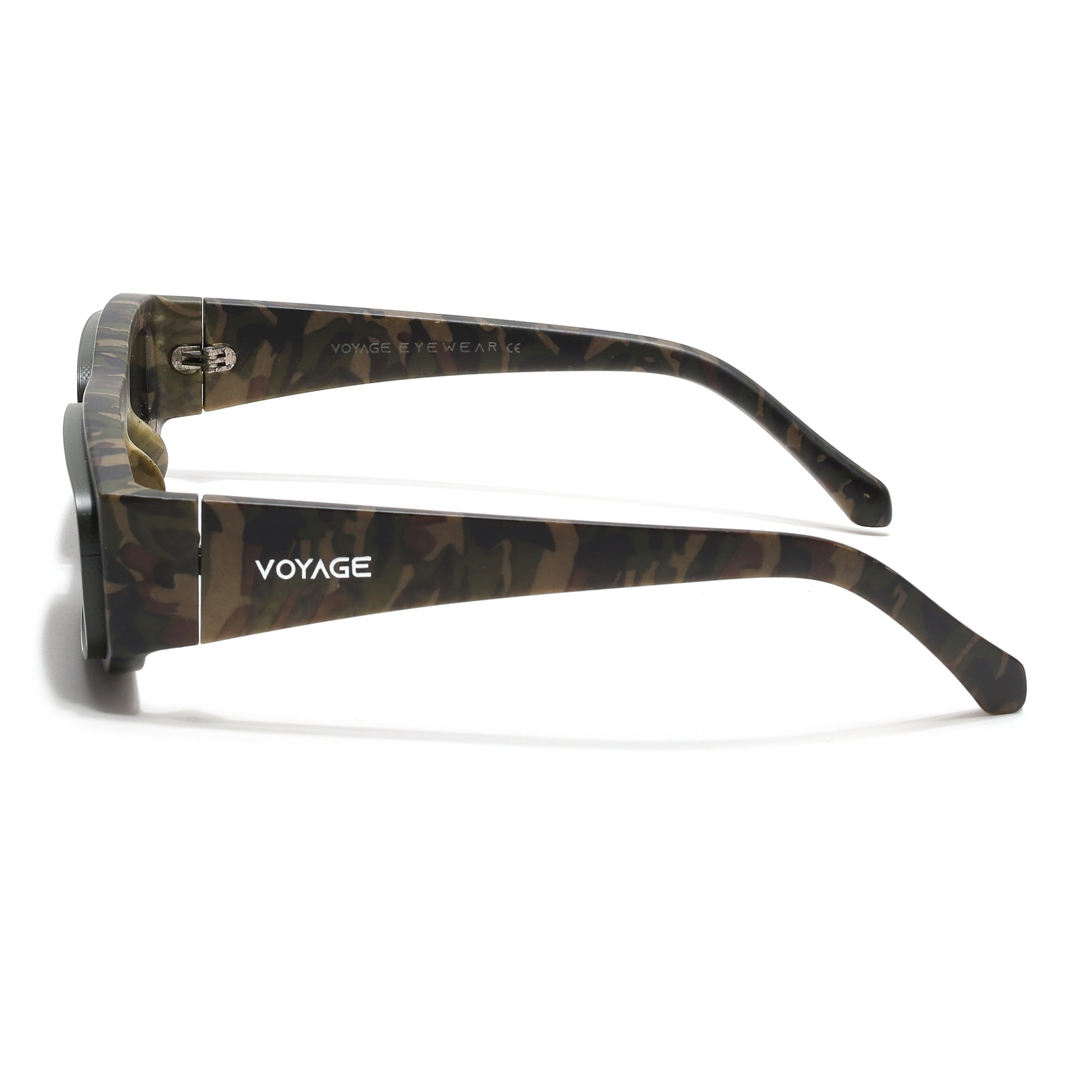 Old Smuggler | Militry Polarized Unisex Sunglasses | Green Lens - MG6578