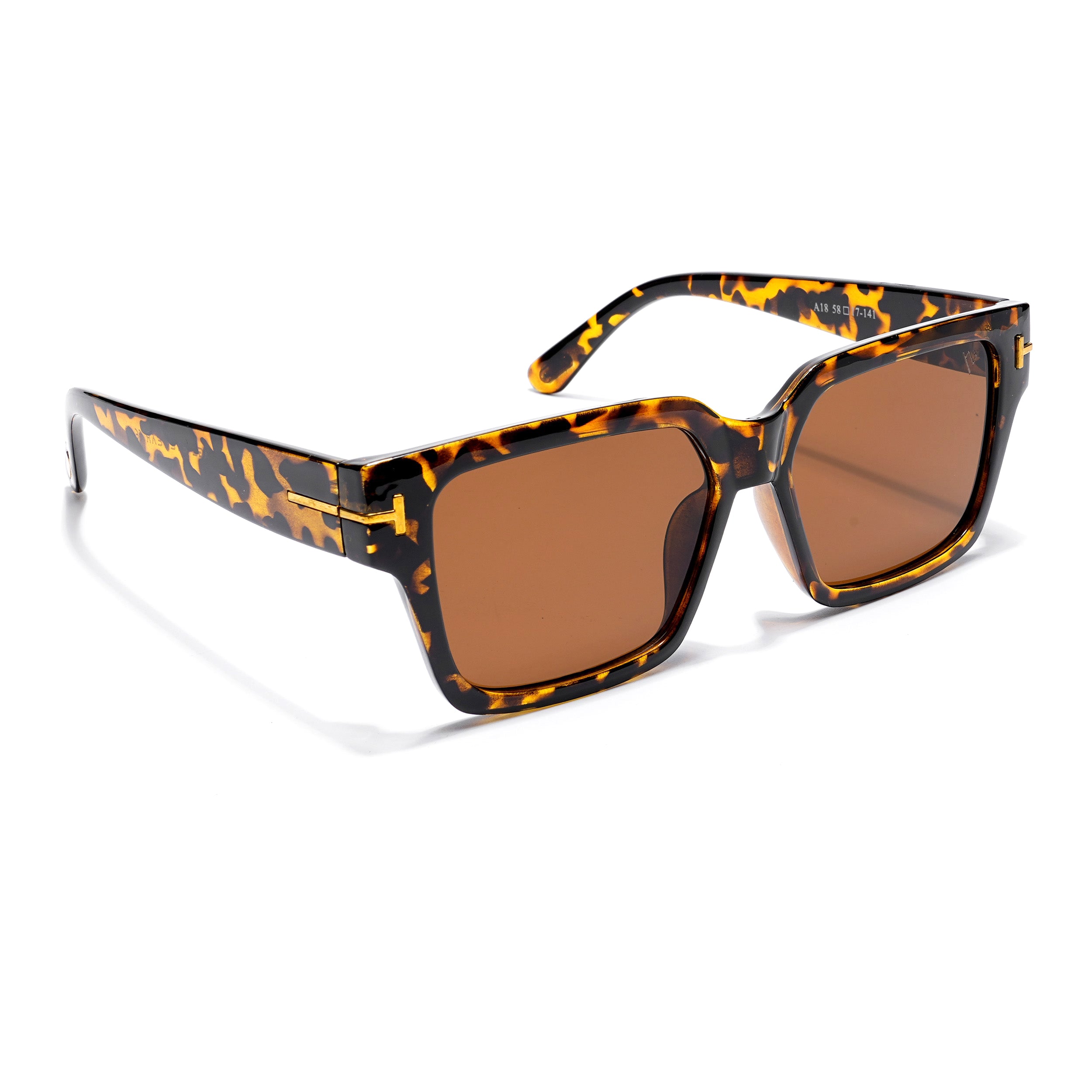 Xylo | Brown Wayfarer Sunglasses (A18MG3951)