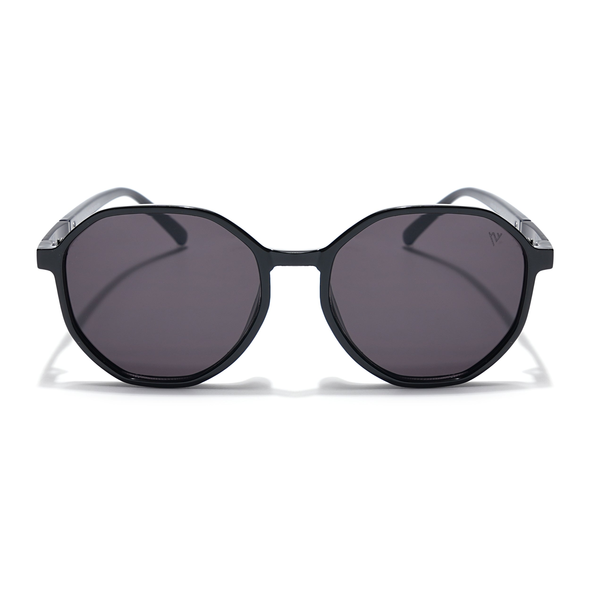 Black Round Sunglasses - MG4246