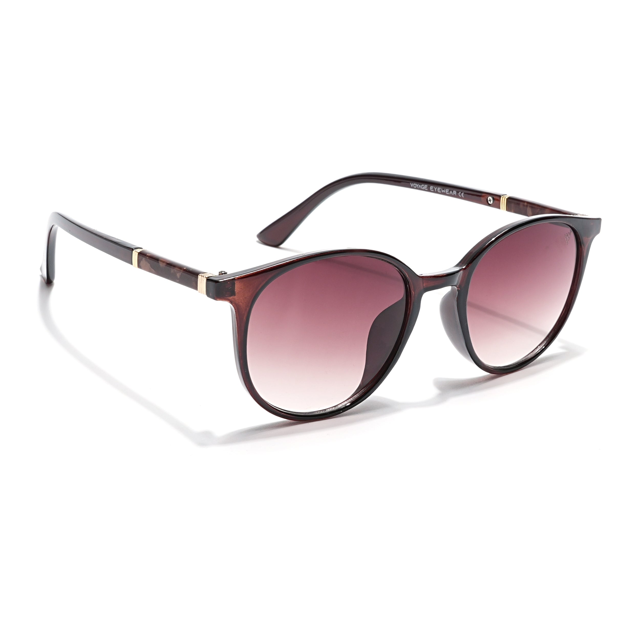 Round Brown Sunglasses - MG4266