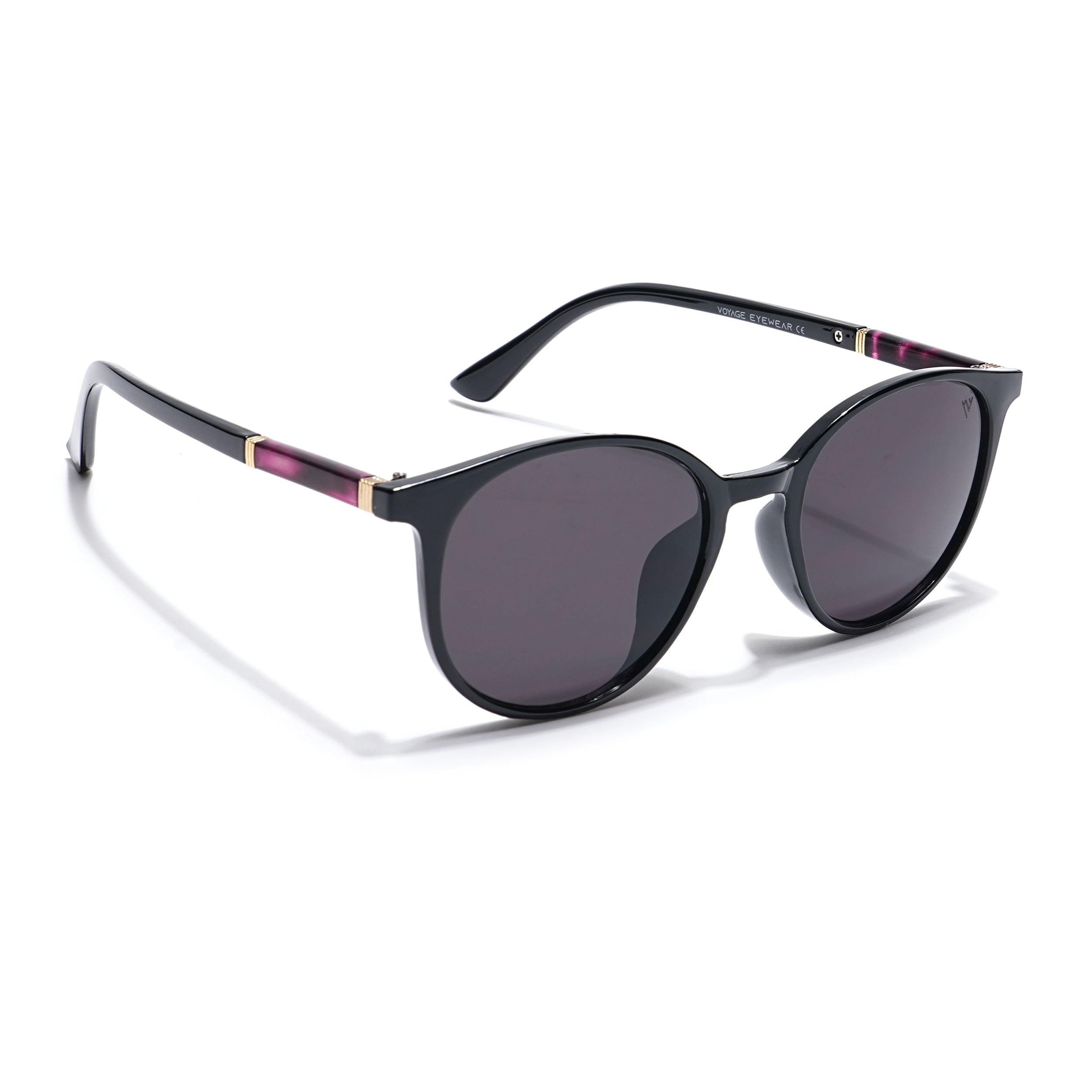 Black Round Sunglasses - MG4267