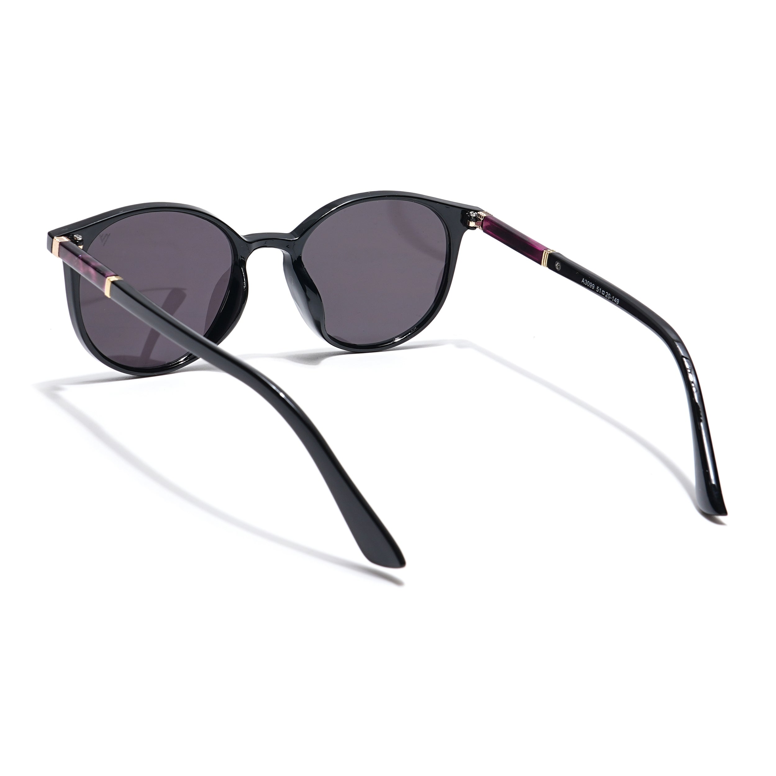 Black Round Sunglasses - MG4267