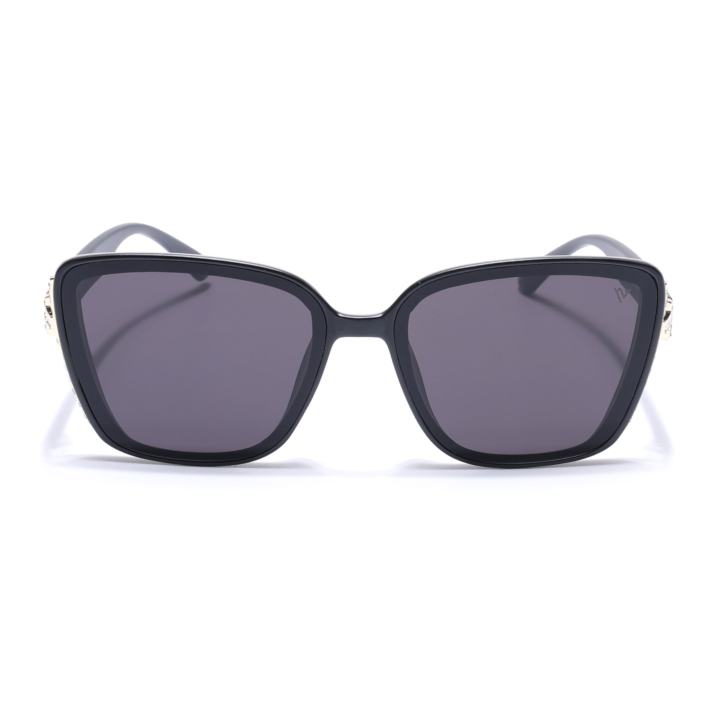 Matt Black Cateye Sunglasses - MG4926