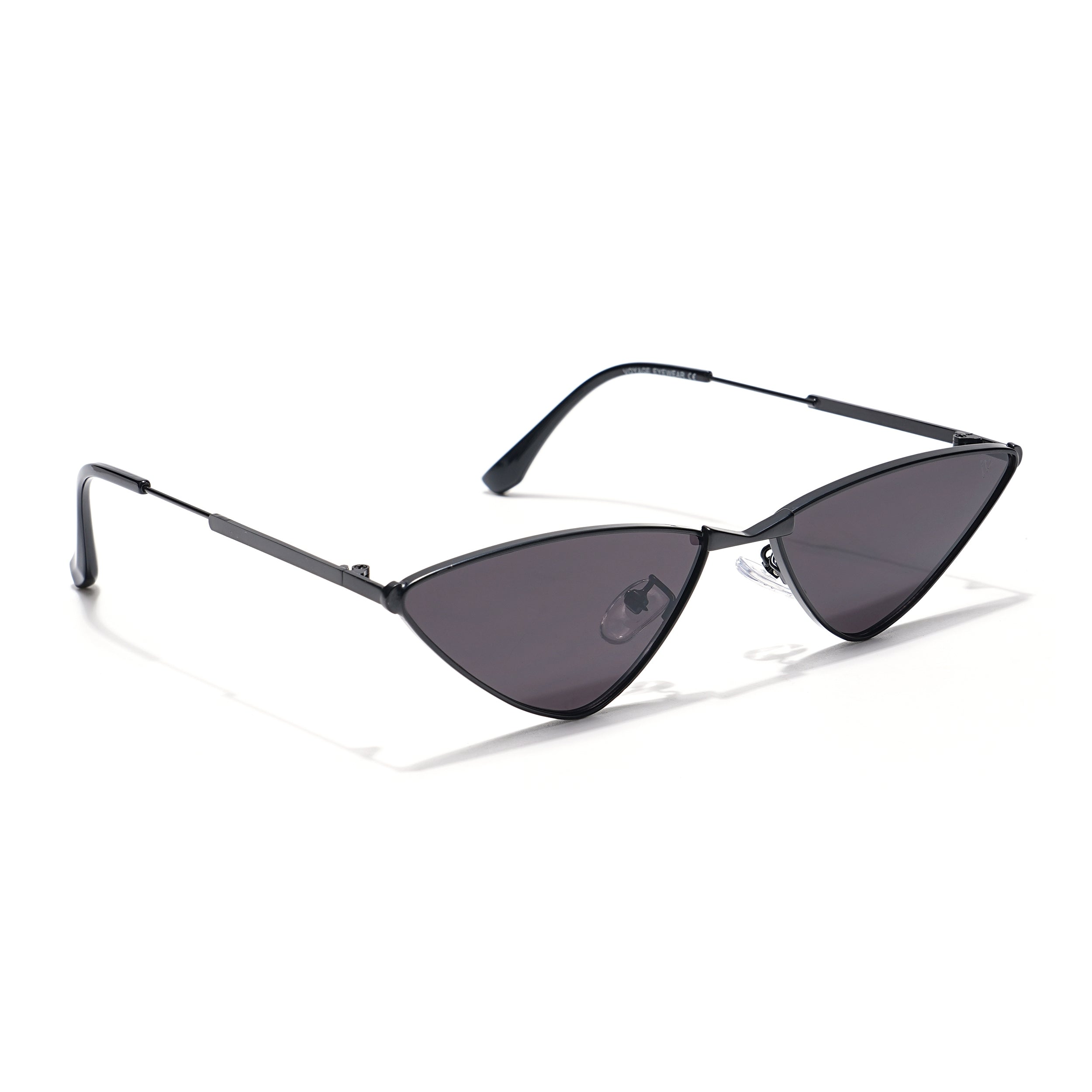 Celeste | Black Cateye Sunglasses - MG3437