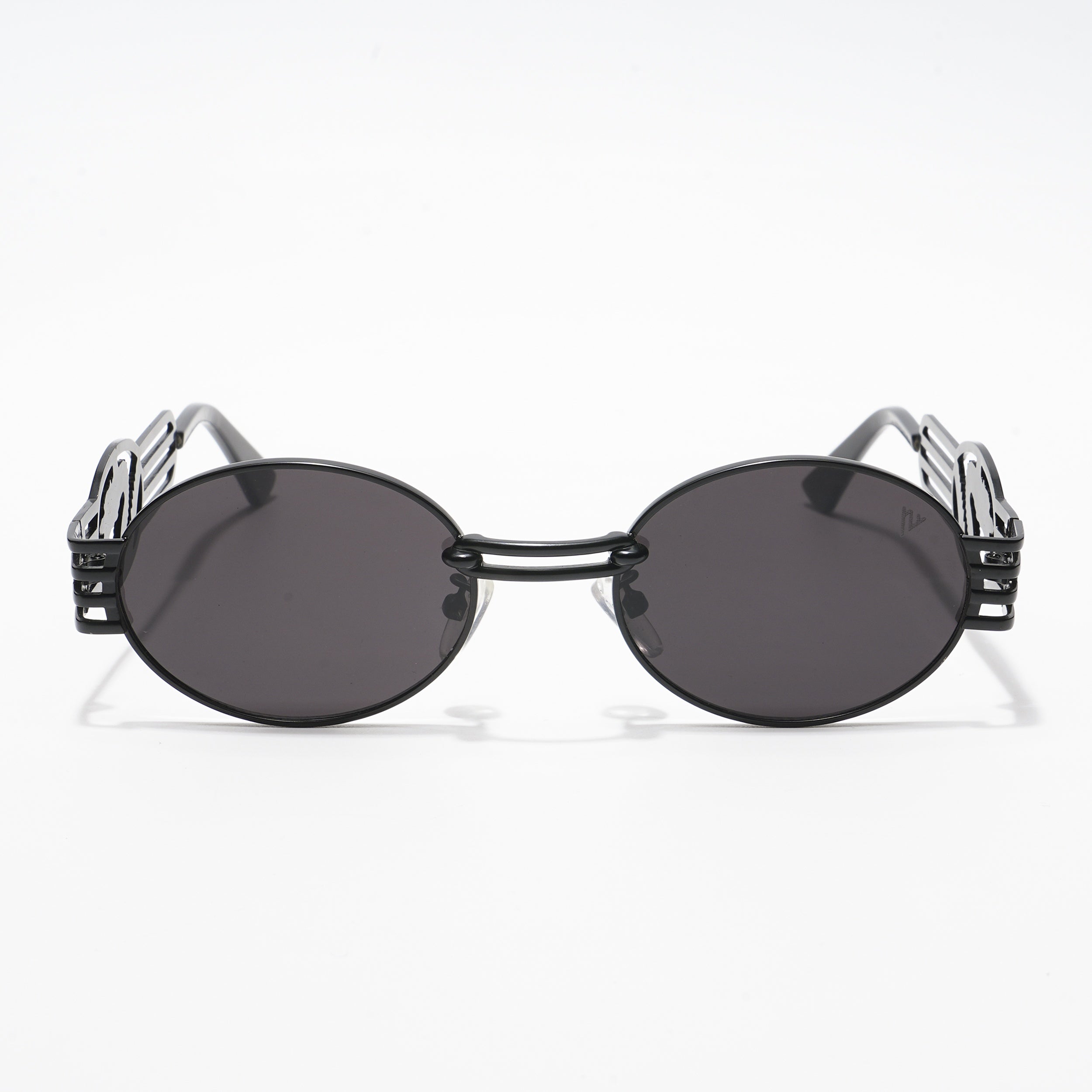 Voyage Viper | Oval Sunglasses for Women (Black Lens | Black Frame  - MG5190)