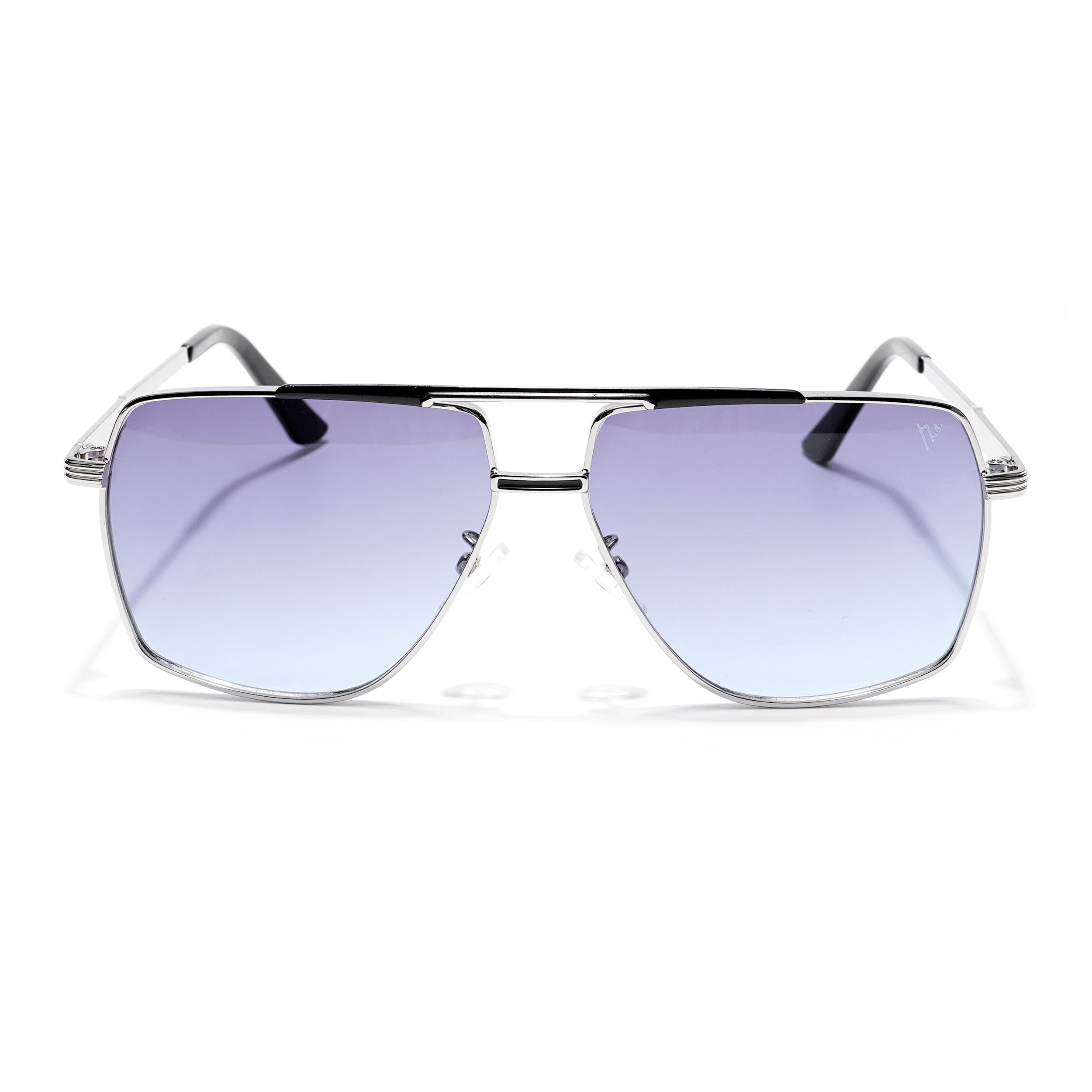 Aviator Sunglasses (Grey Lens | Silver Frame  - MG5199)