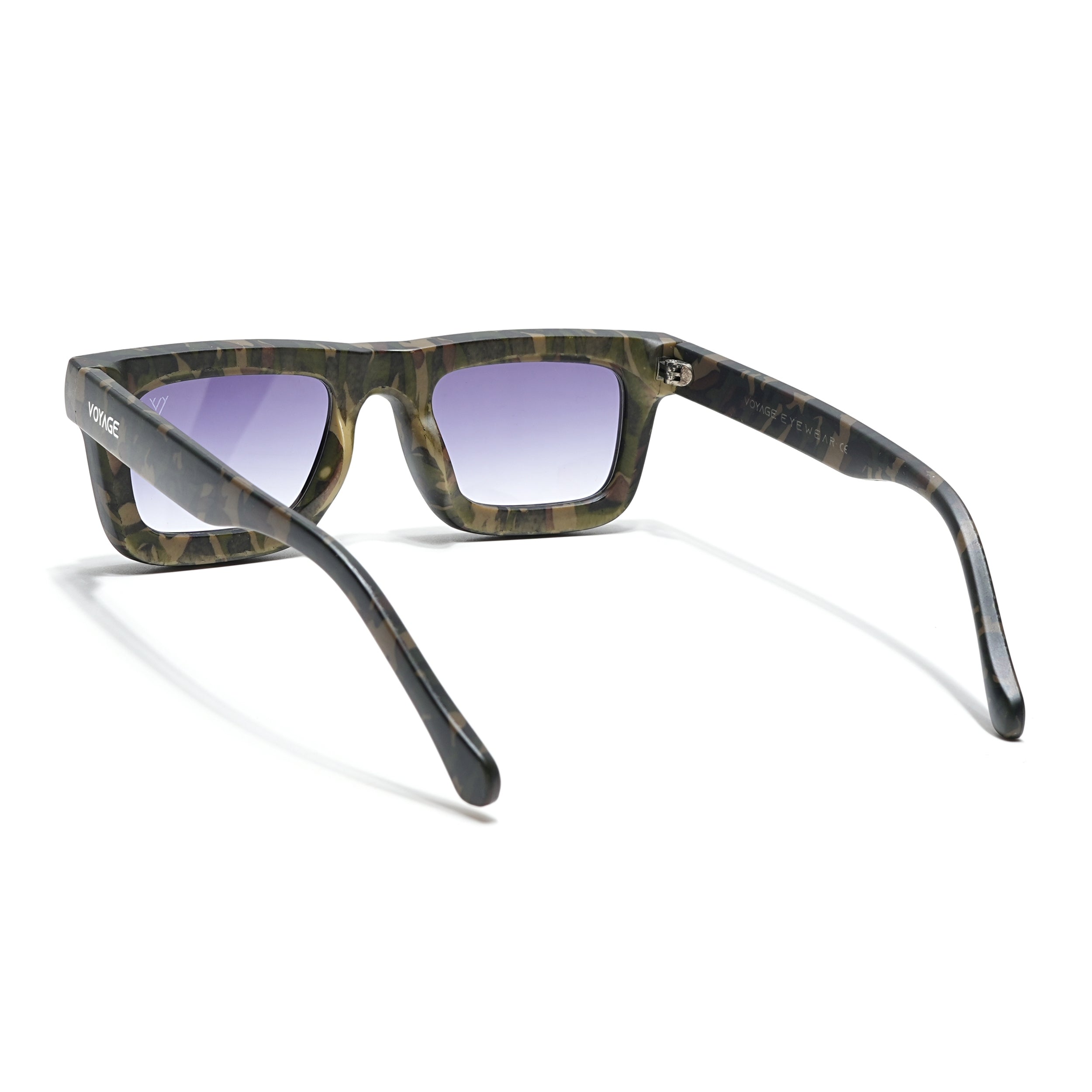 Smuggler | Militry & Silver Polarized Unisex Sunglasses | Grey & Clear Lens - MG6424