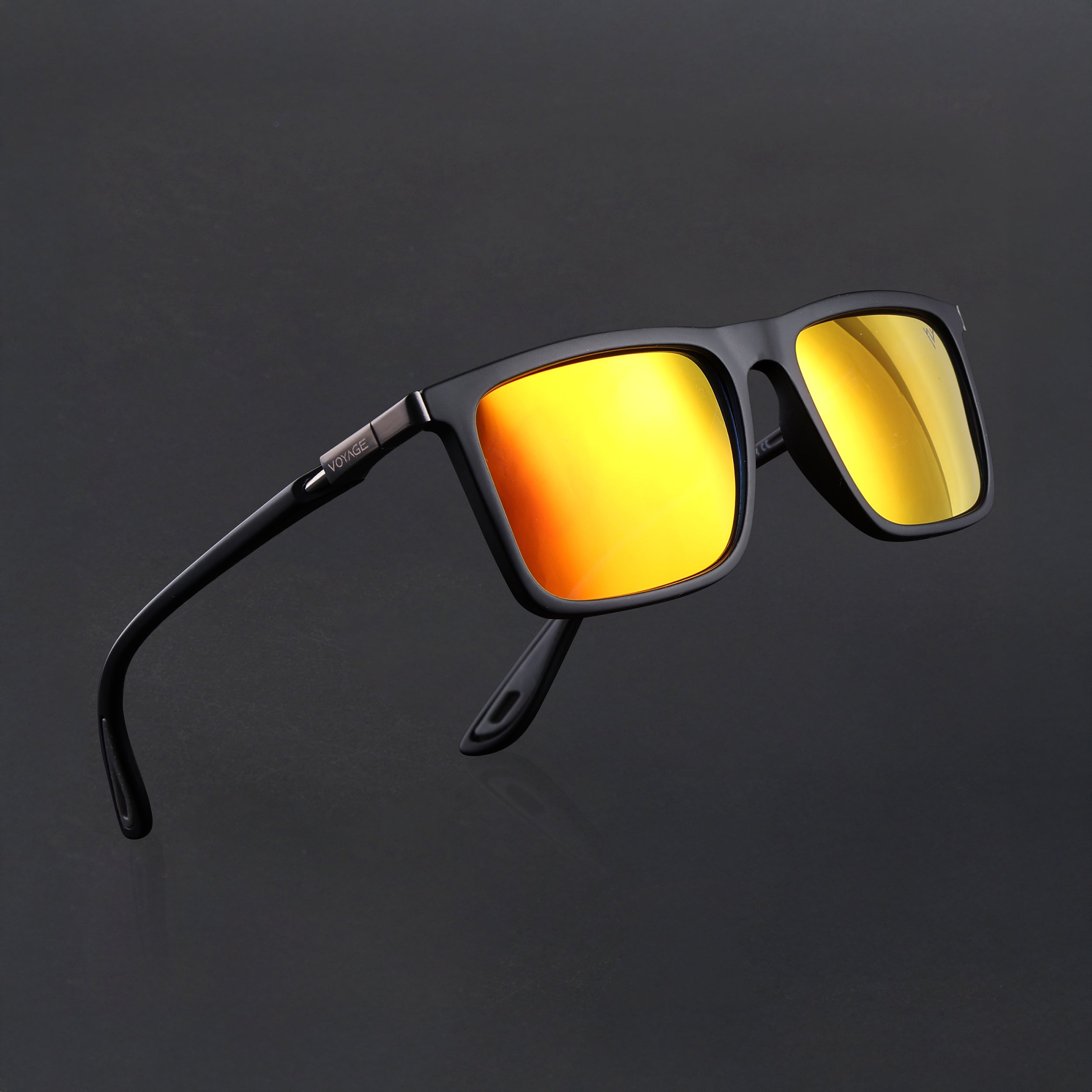 Beast 2.0 | Multicolor Reflector Polarized Rectangle Sunglasses | PMG6651