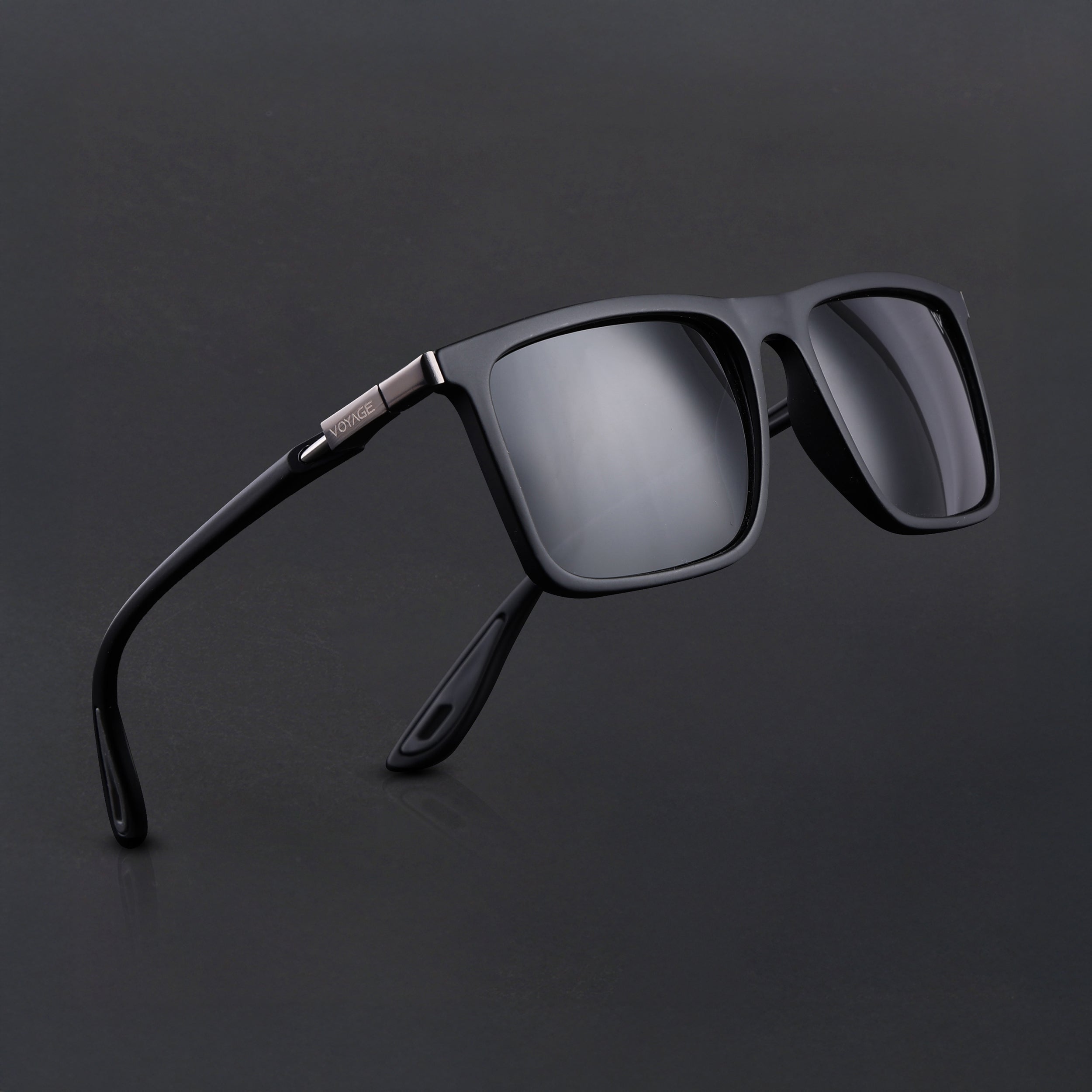 Beast 2.0 | Matt Black Polarized Rectangle Sunglasses | PMG6647