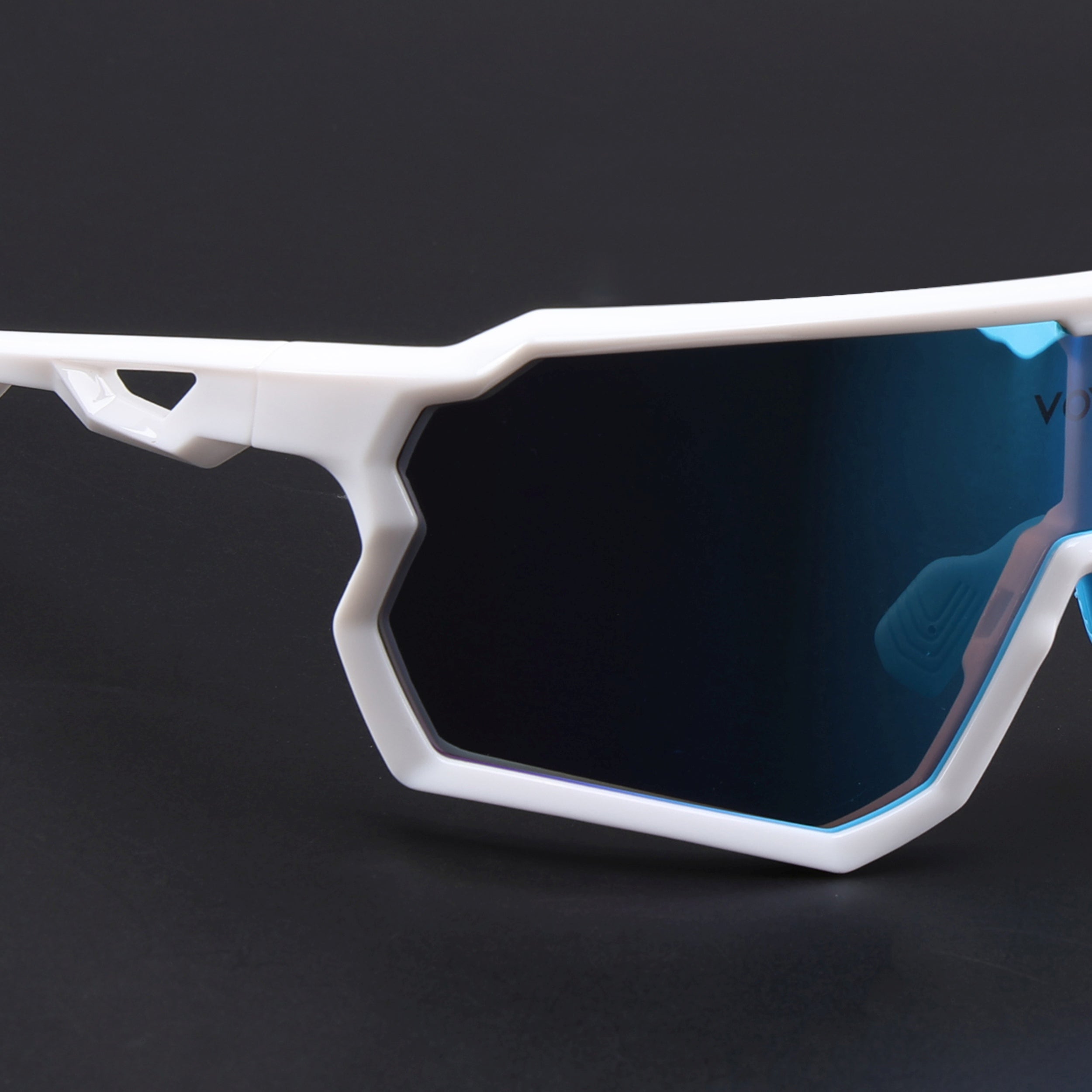 Voyage Select Drift Sunglasses (Multicolor Lens | White Frame - SLMG6337)