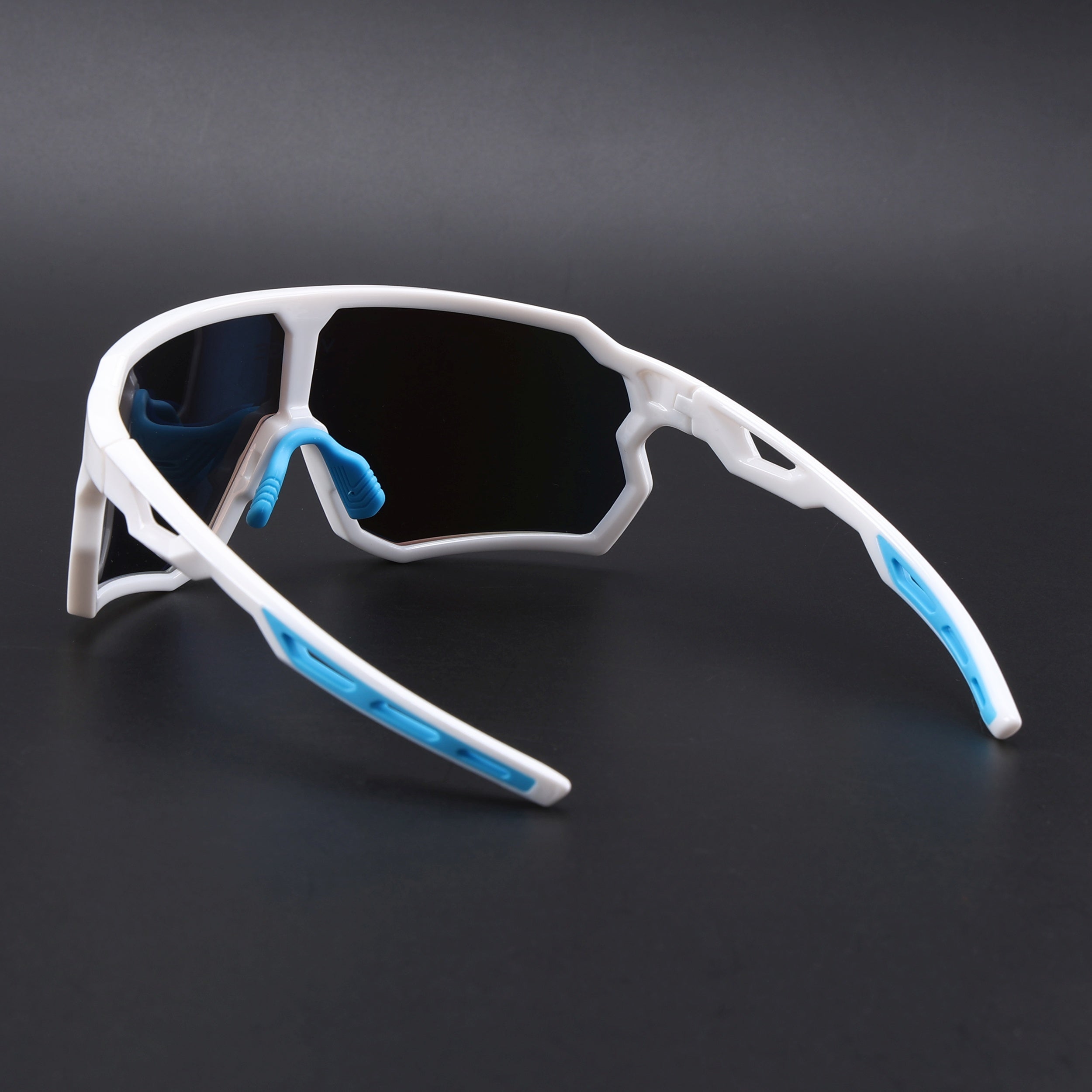 Voyage Select Drift Sunglasses (Multicolor Lens | White Frame - SLMG6337)