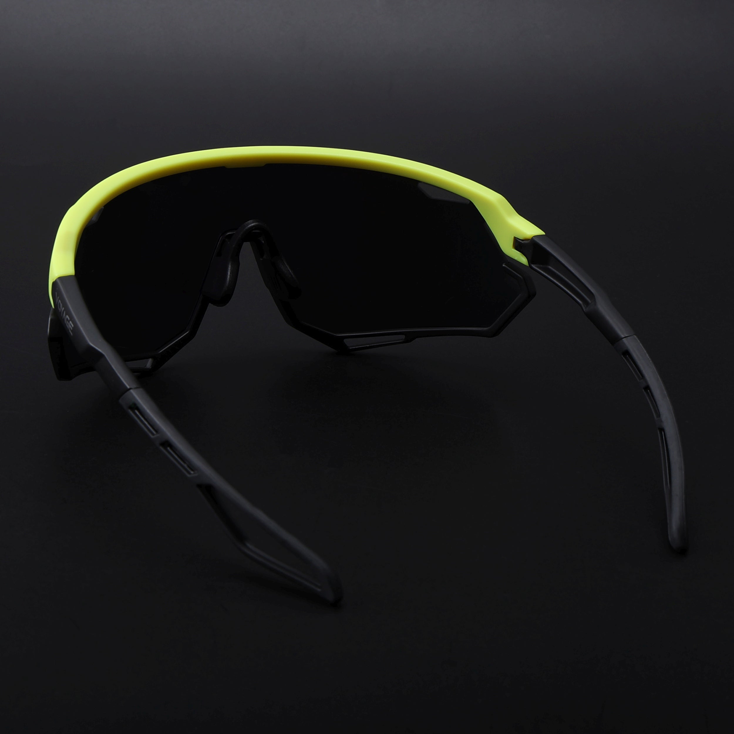 Voyage Select Drift Sunglasses (Multicolor Lens | Yellow & Black Frame - SLMG6342)