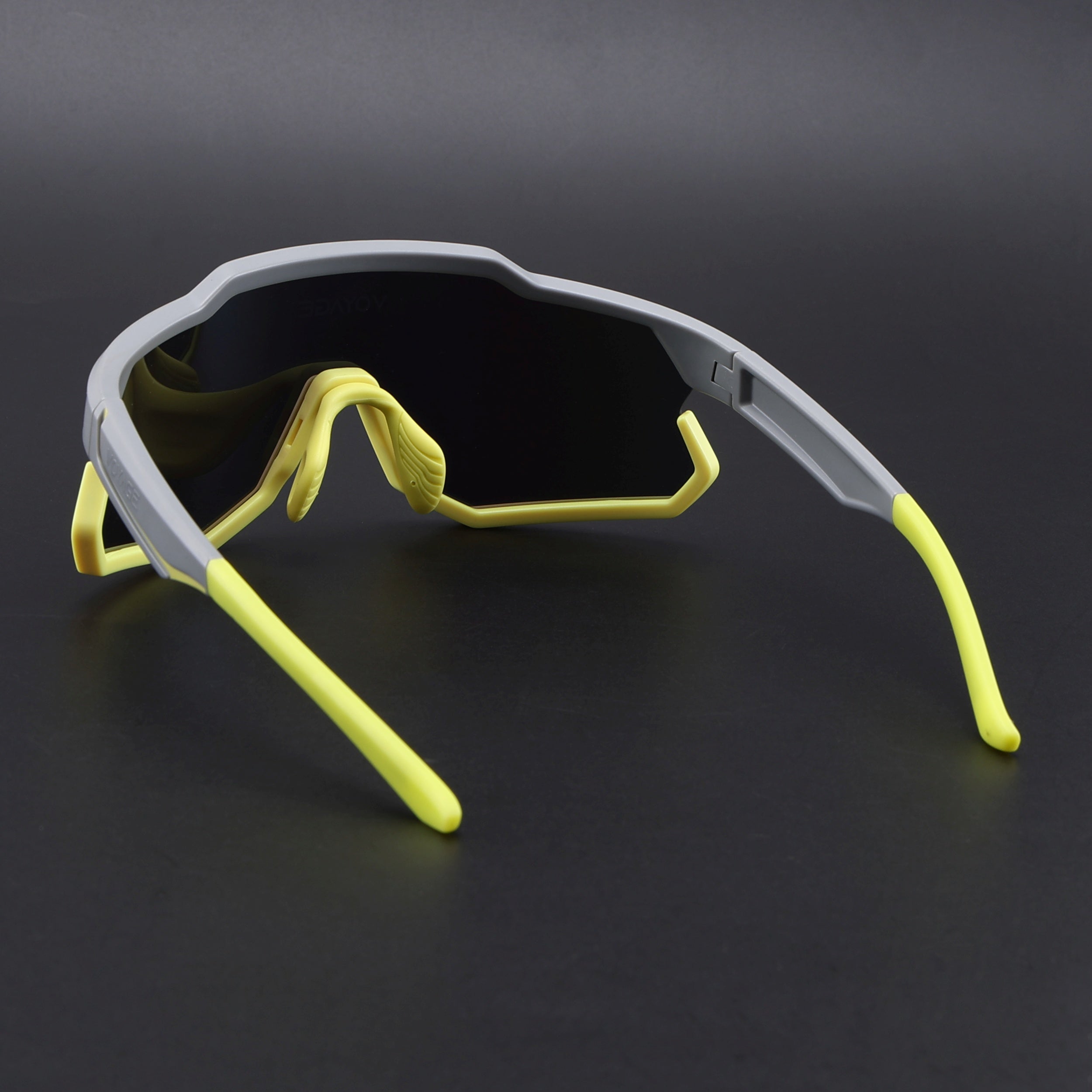 Voyage Select Drift Sunglasses (Grey Lens | Grey & Yellow Frame - SLMG6320)