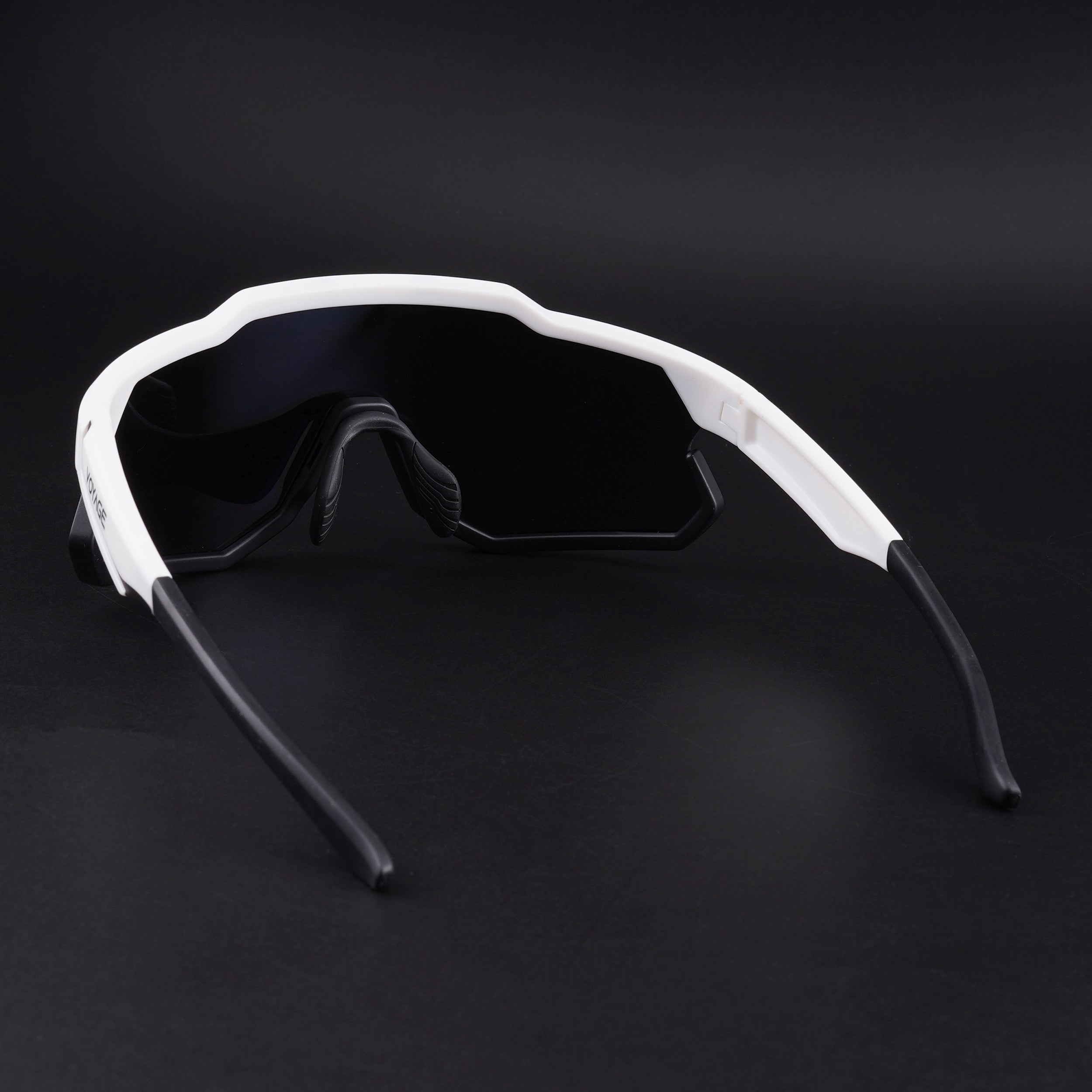 Voyage Select Drift Sunglasses (Blue Lens | White & Black Frame - SLMG6321)