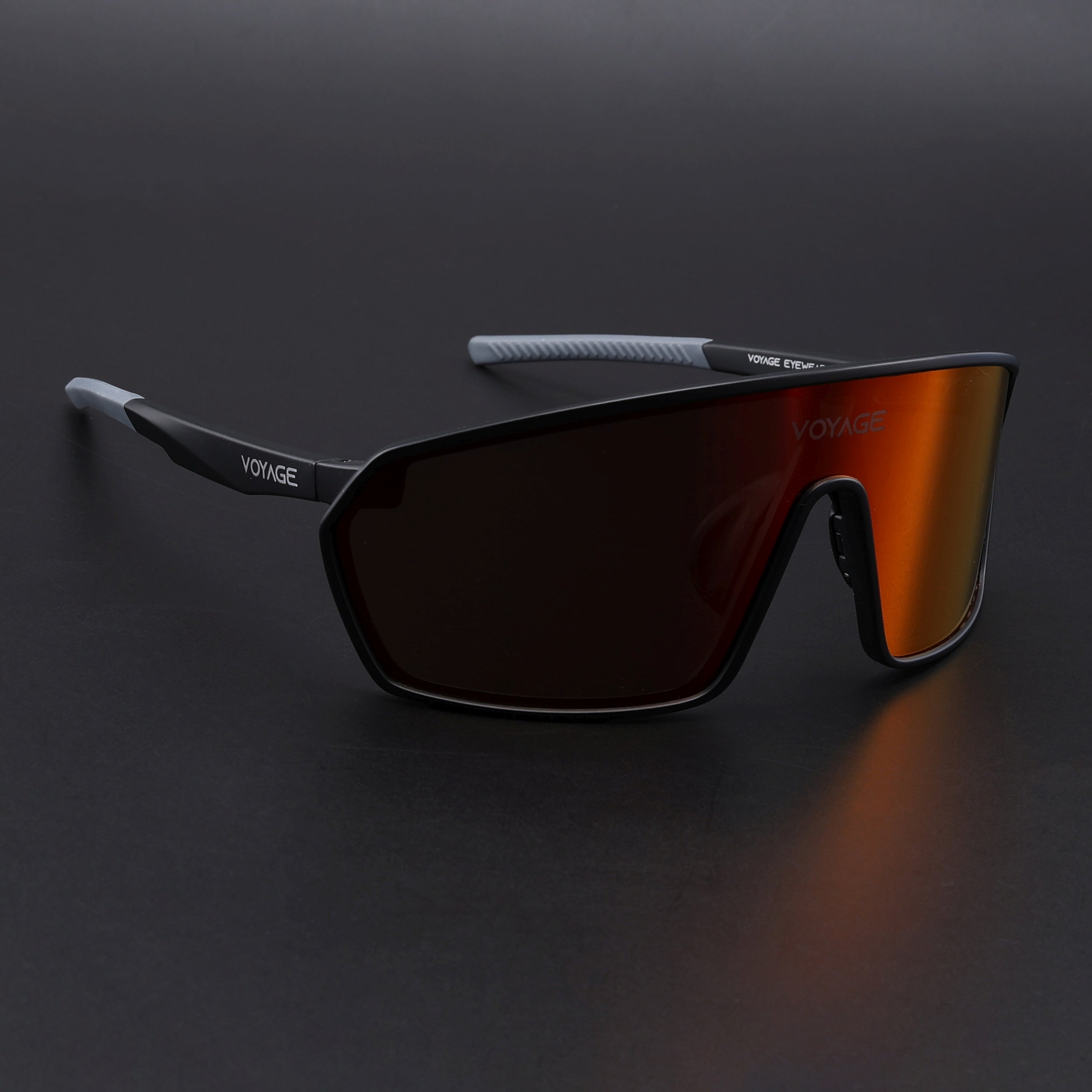 Voyage Select Drift Sunglasses (Red Lens | Matt Black Frame - SLMG6327)