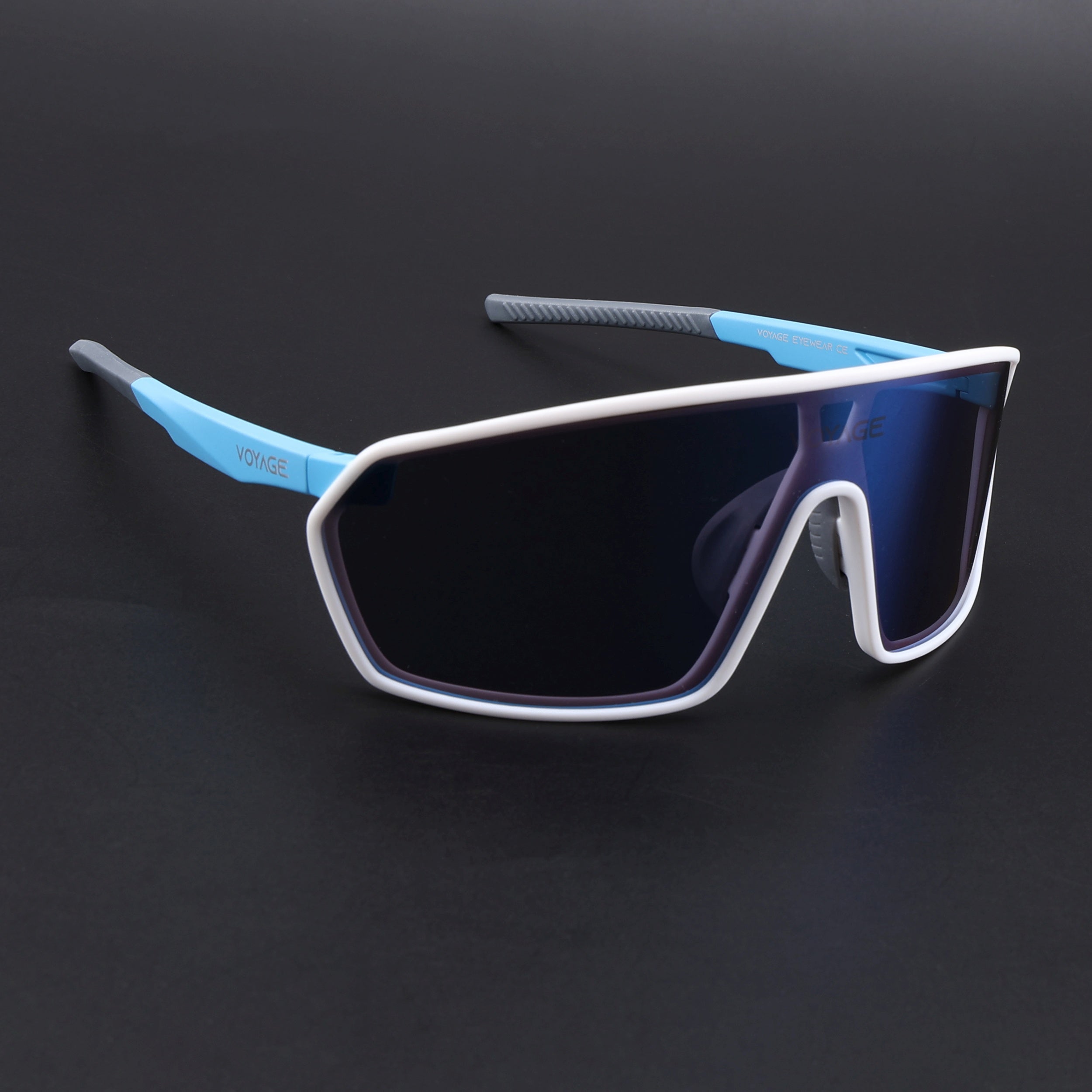 Voyage Select Drift Sunglasses (Light Blue Lens | White Frame - SLMG6329)