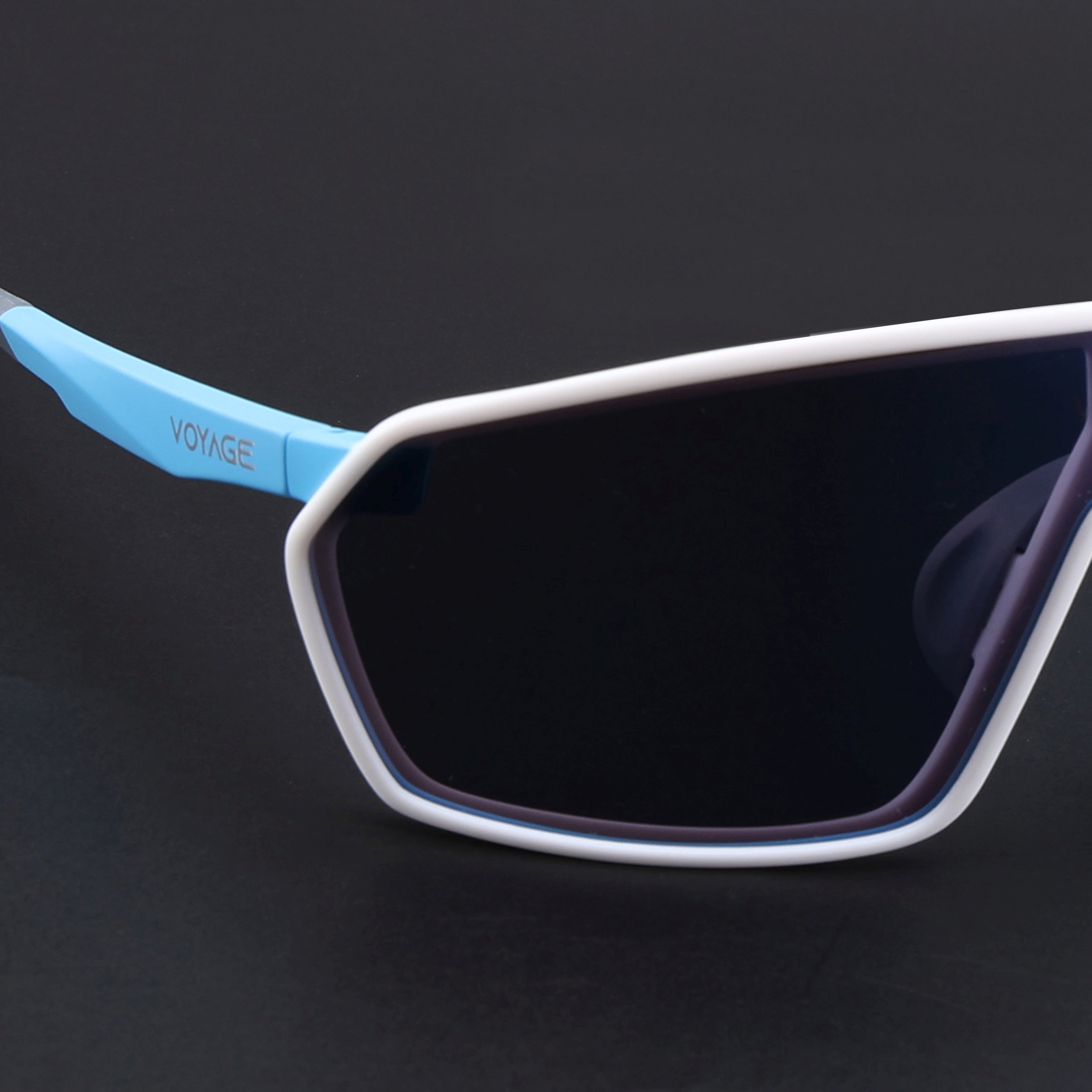 Voyage Select Drift Sunglasses (Light Blue Lens | White Frame - SLMG6329)