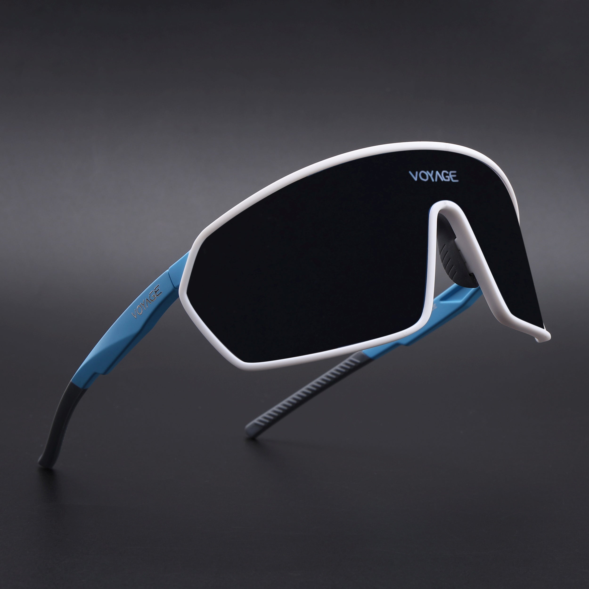 Voyage Select Drift Sunglasses (Light Blue Lens | White Frame - SLMG6329)