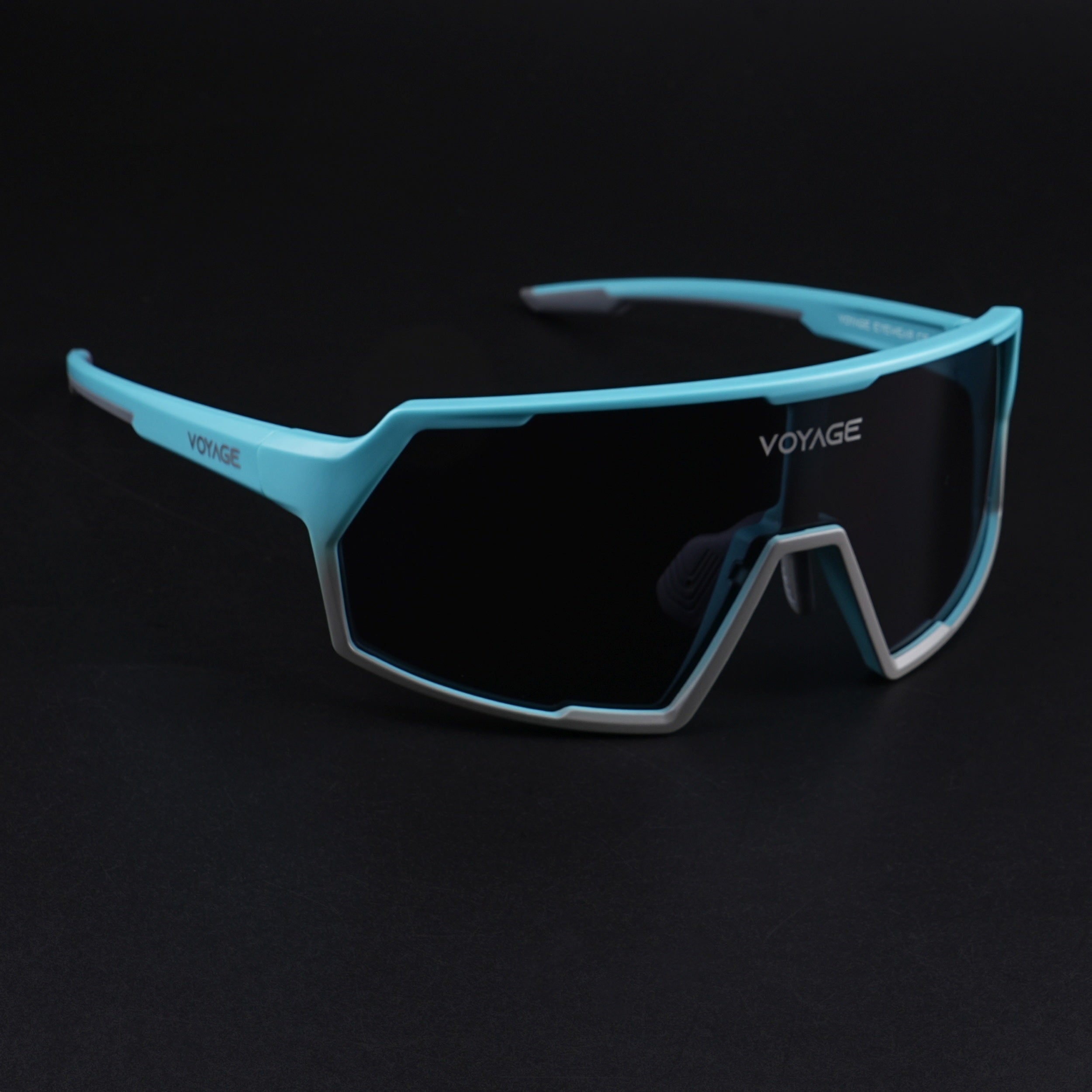 Voyage Select Drift Sunglasses (Black Lens | Sky Blue & Grey Frame - SLMG6334)