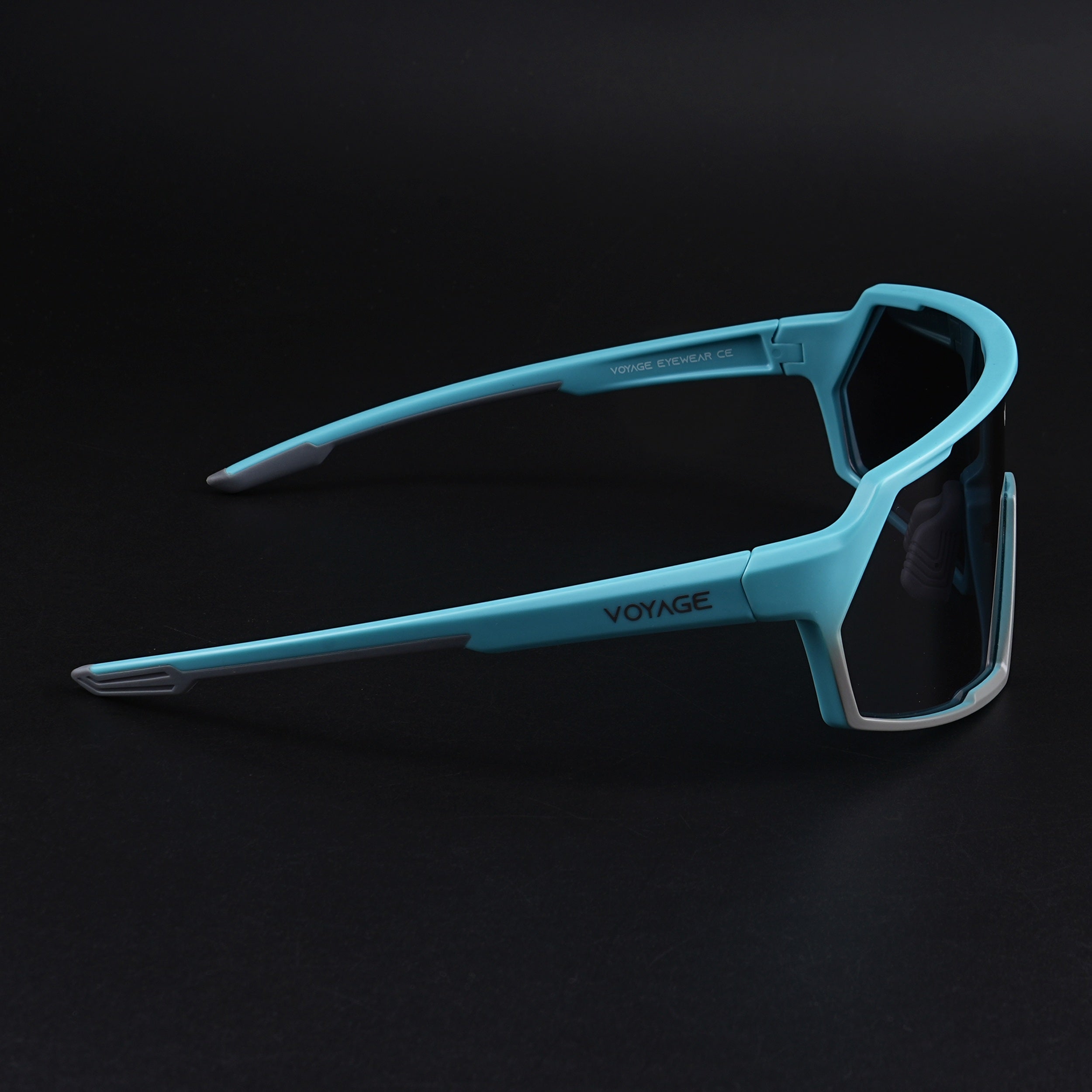 Voyage Select Drift Sunglasses (Black Lens | Sky Blue & Grey Frame - SLMG6334)