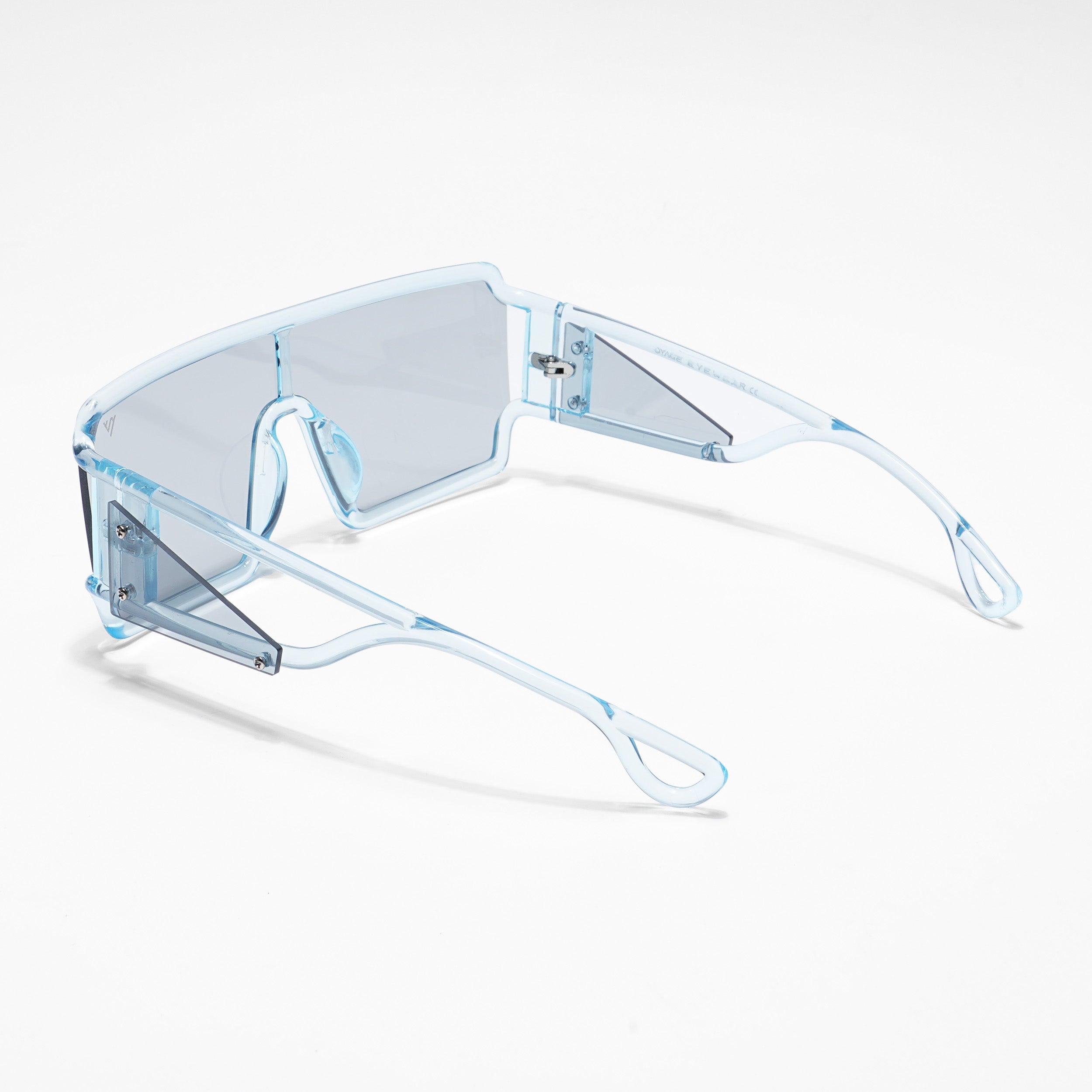 Torin | Transparent Blue Wayfarer Sunglasses - MG4562